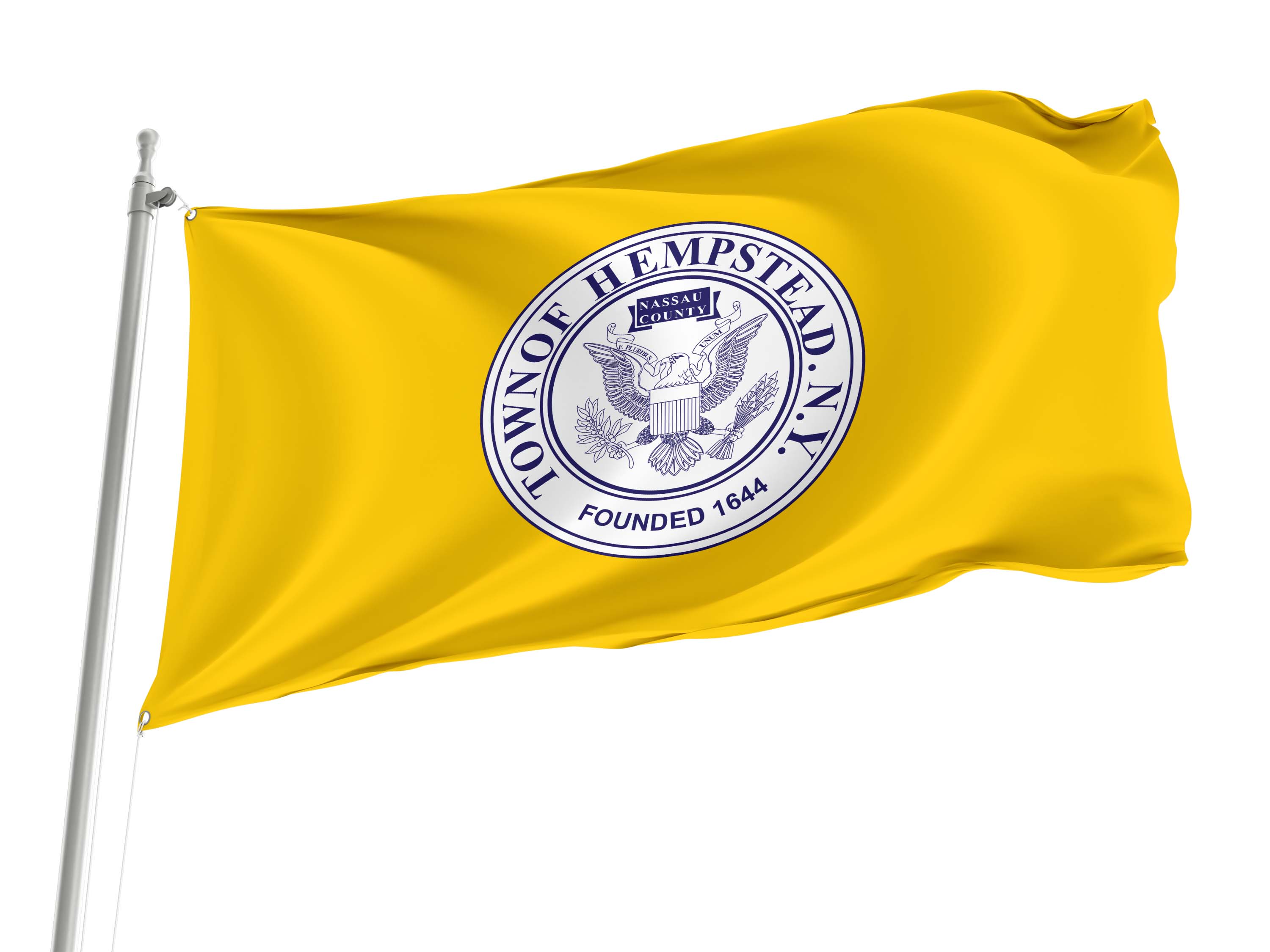 Hempstead Flag for Indoor & Outdoor Use