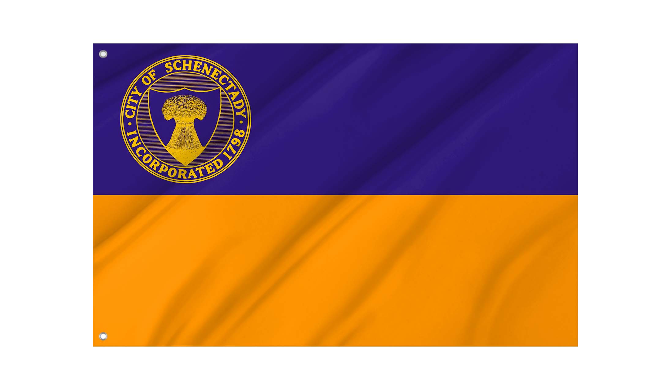 Schenectady City Flag for Indoor & Outdoor Use