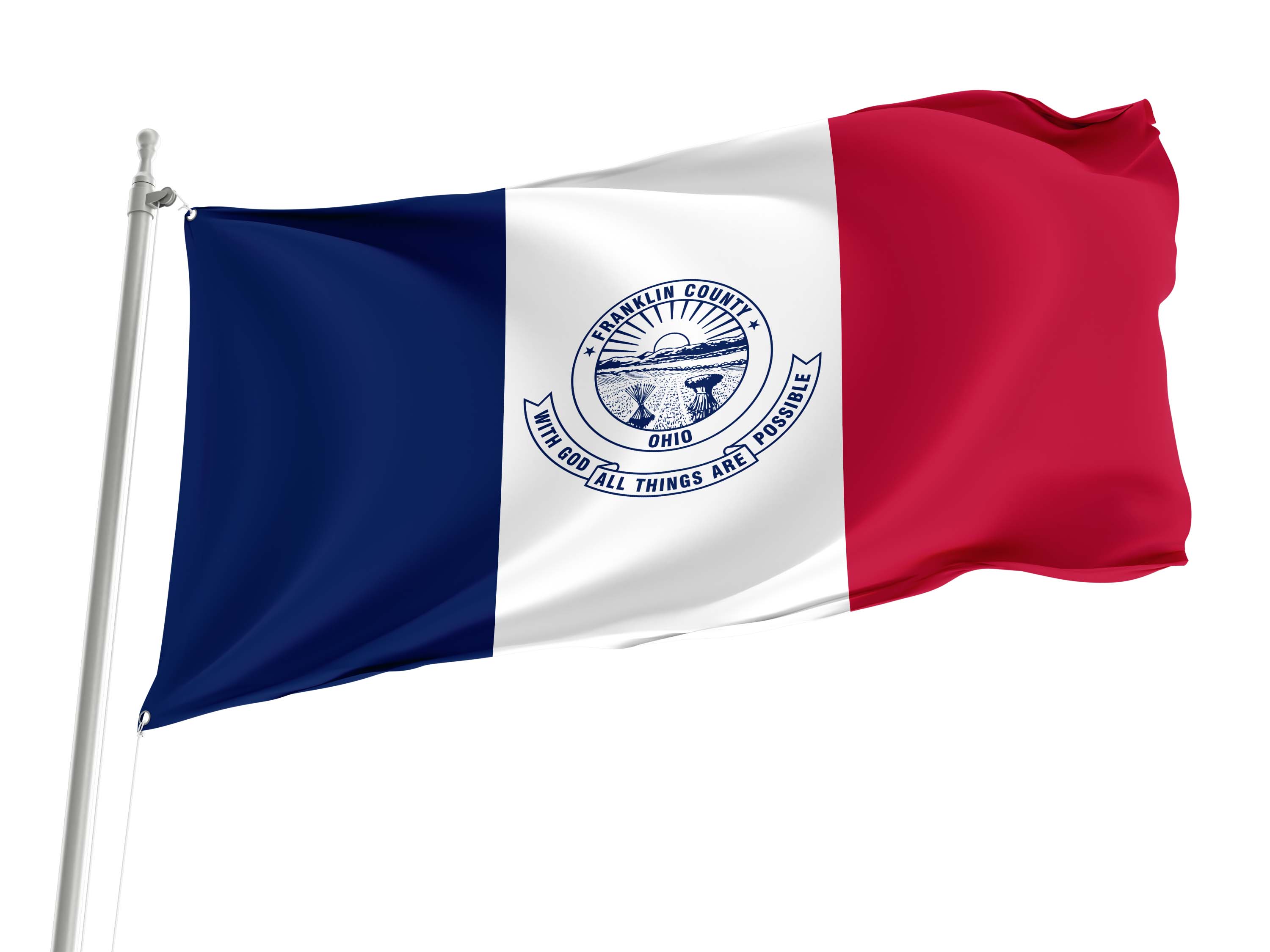 Franklin County, Ohio Flag for Indoor & Outdoor Use