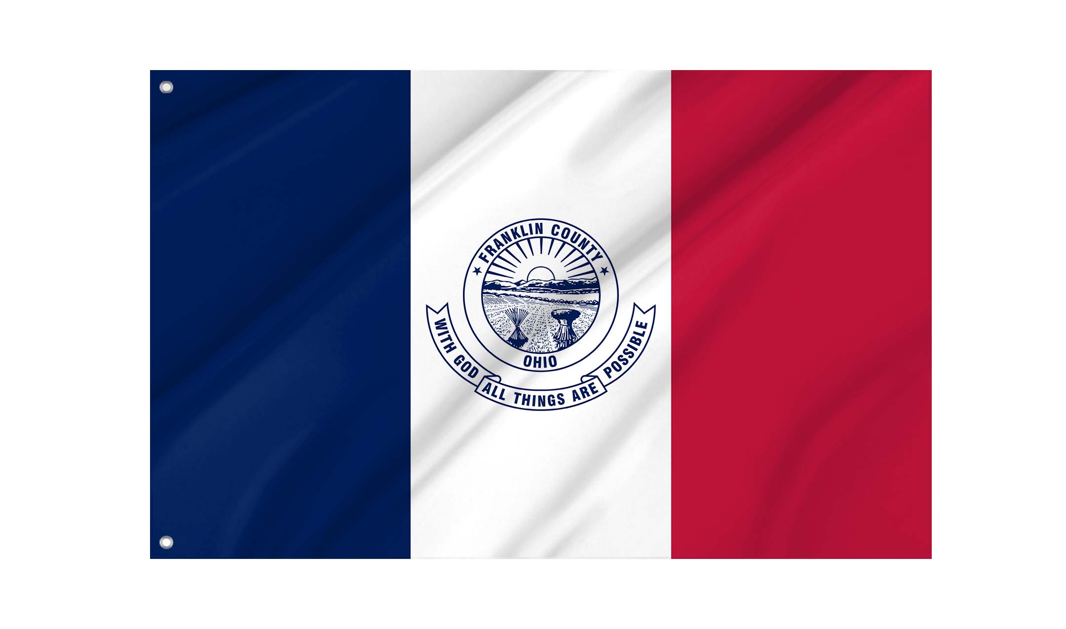 Franklin County, Ohio Flag for Indoor & Outdoor Use