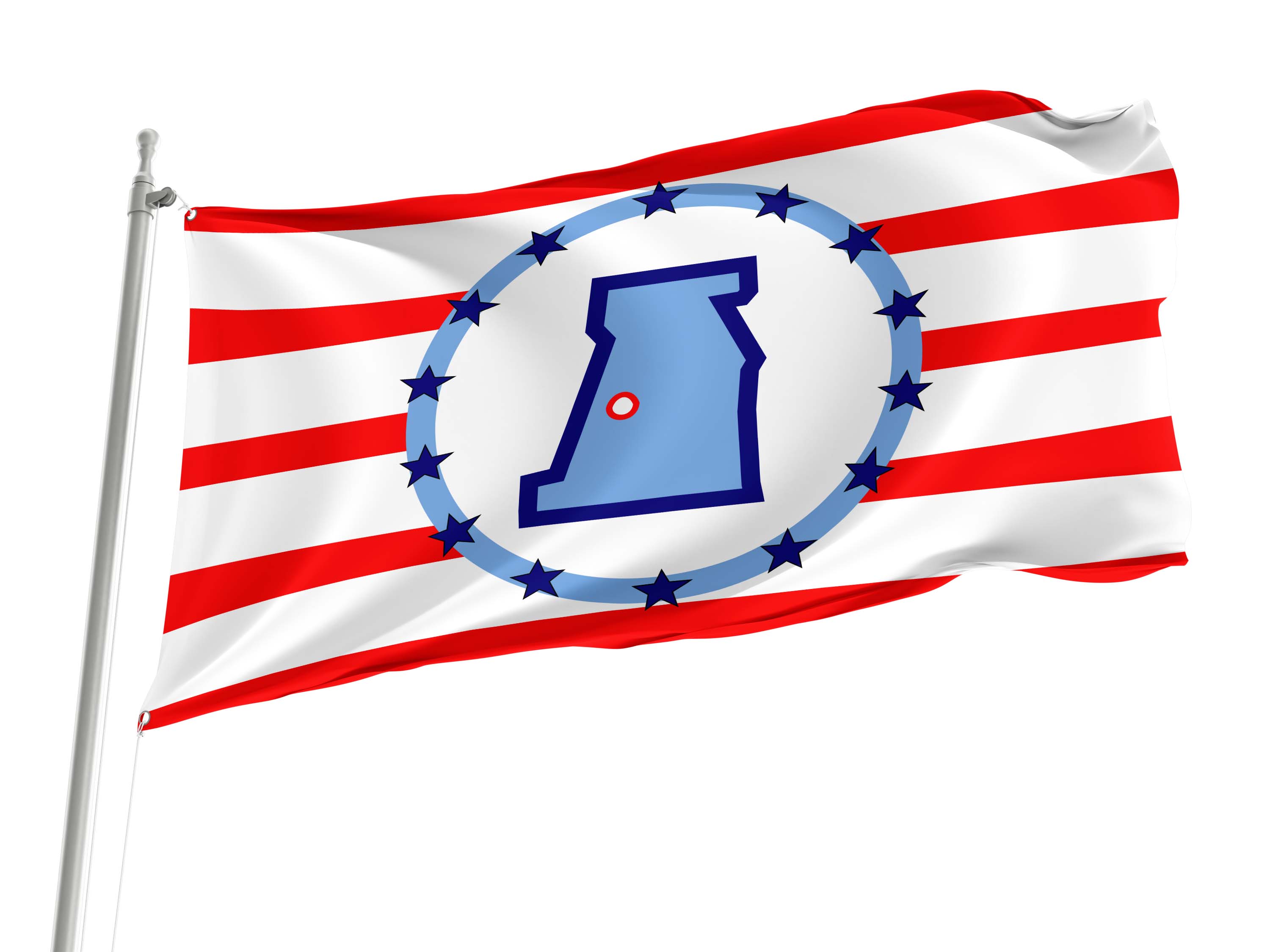 Madison County, Ohio Flag for Indoor & Outdoor Use