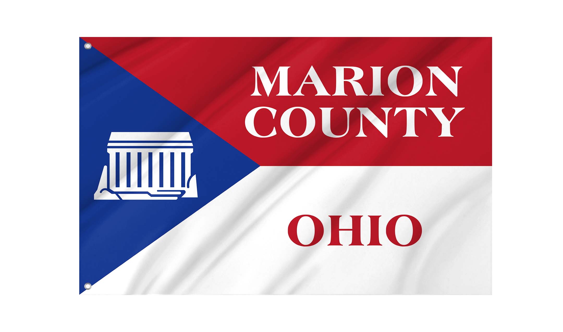 Marion County, Ohio Flag for Indoor & Outdoor Use