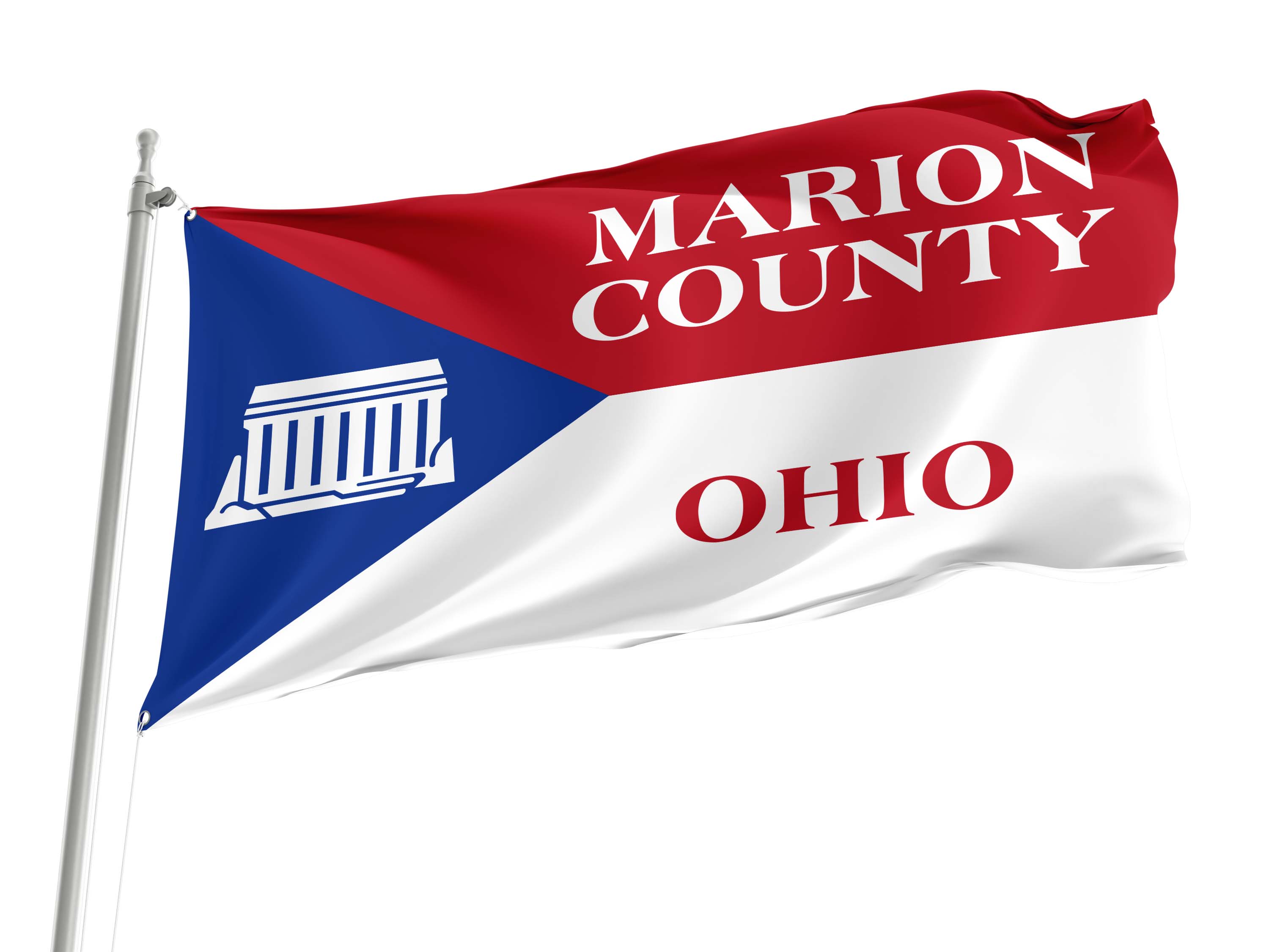 Marion County, Ohio Flag for Indoor & Outdoor Use