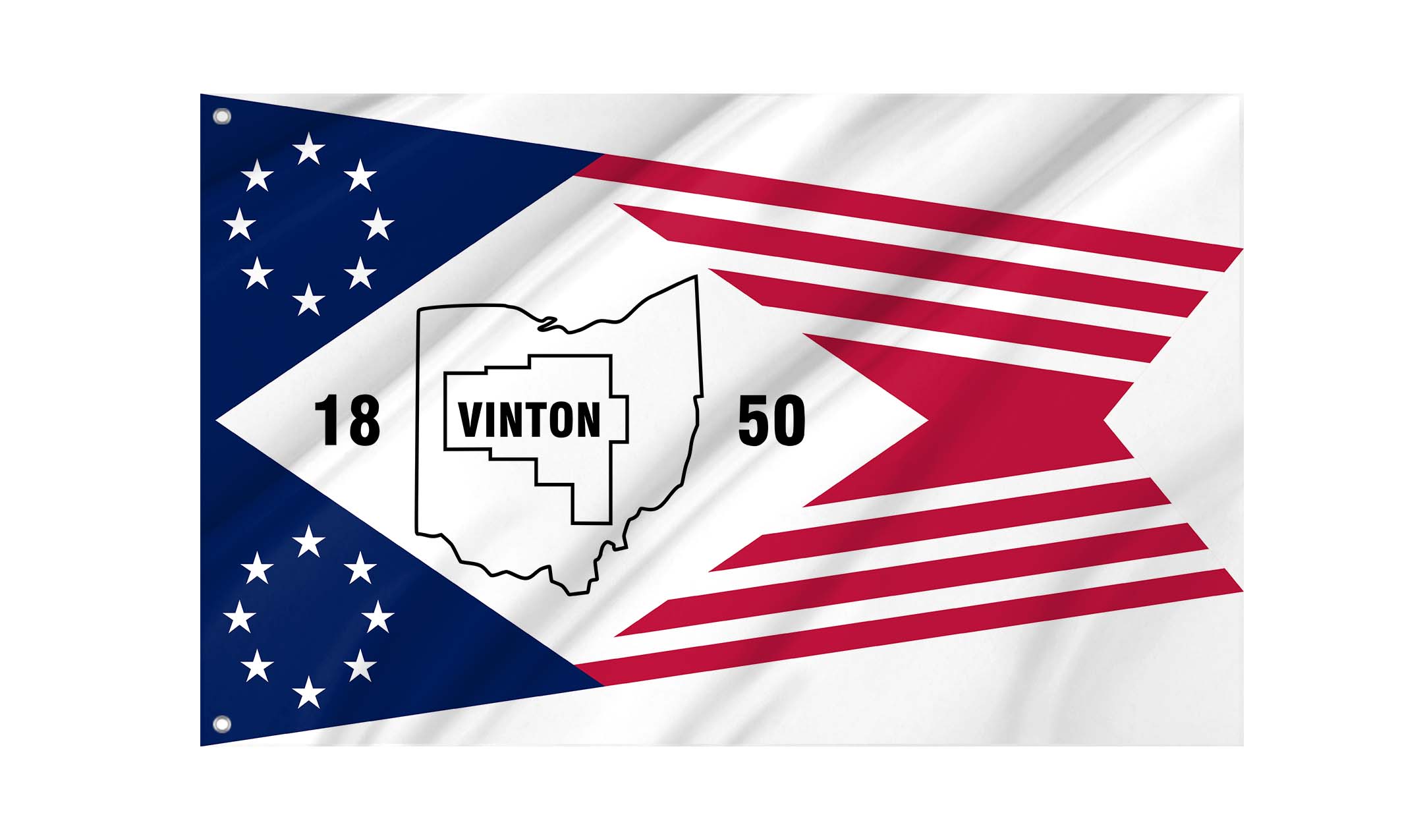 Vinton County, Ohio Flag for Indoor & Outdoor Use