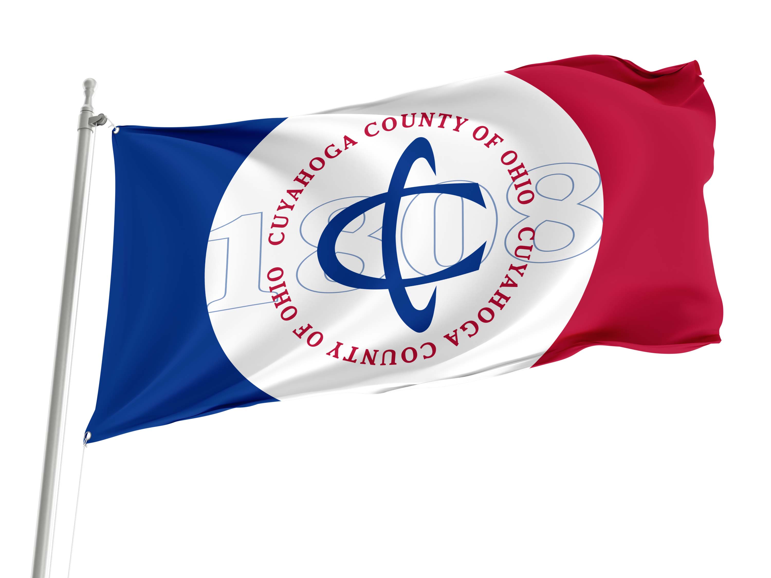 Cuyahoga County (2003-2014), Ohio Flag for Indoor & Outdoor Use