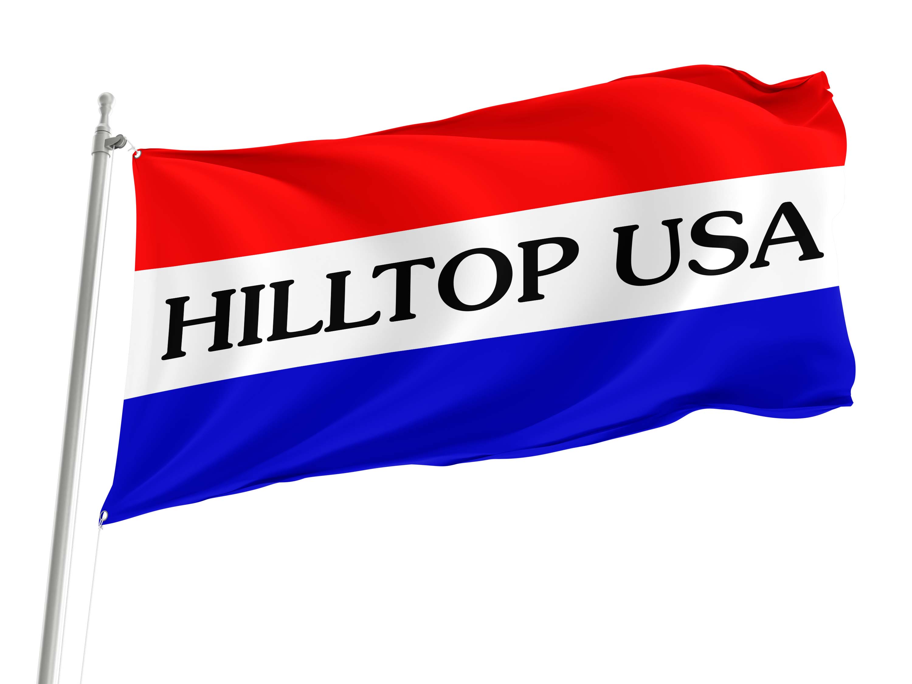 Hilltop USA, Ohio Flag for Indoor & Outdoor Use
