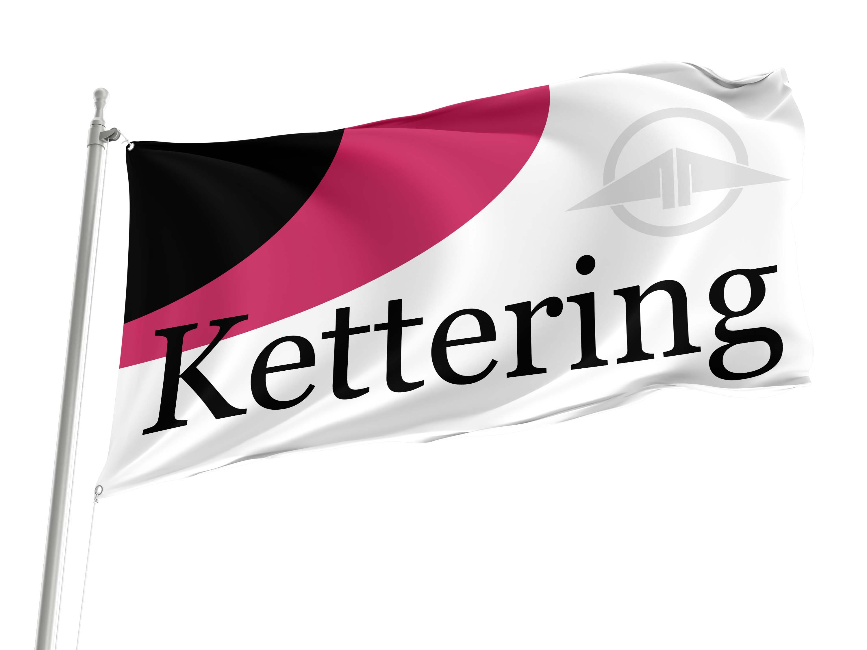 Kettering Flag for Indoor & Outdoor Use