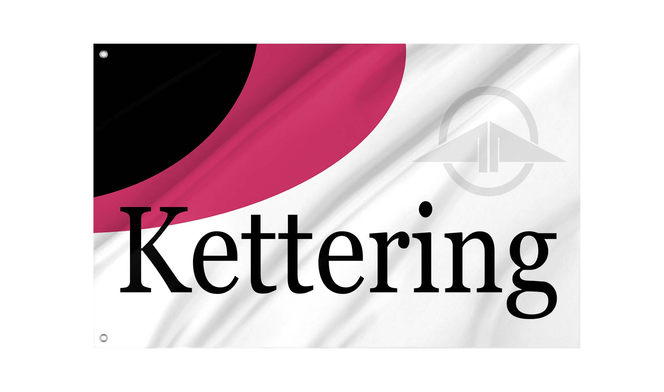 Kettering Flag for Indoor & Outdoor Use