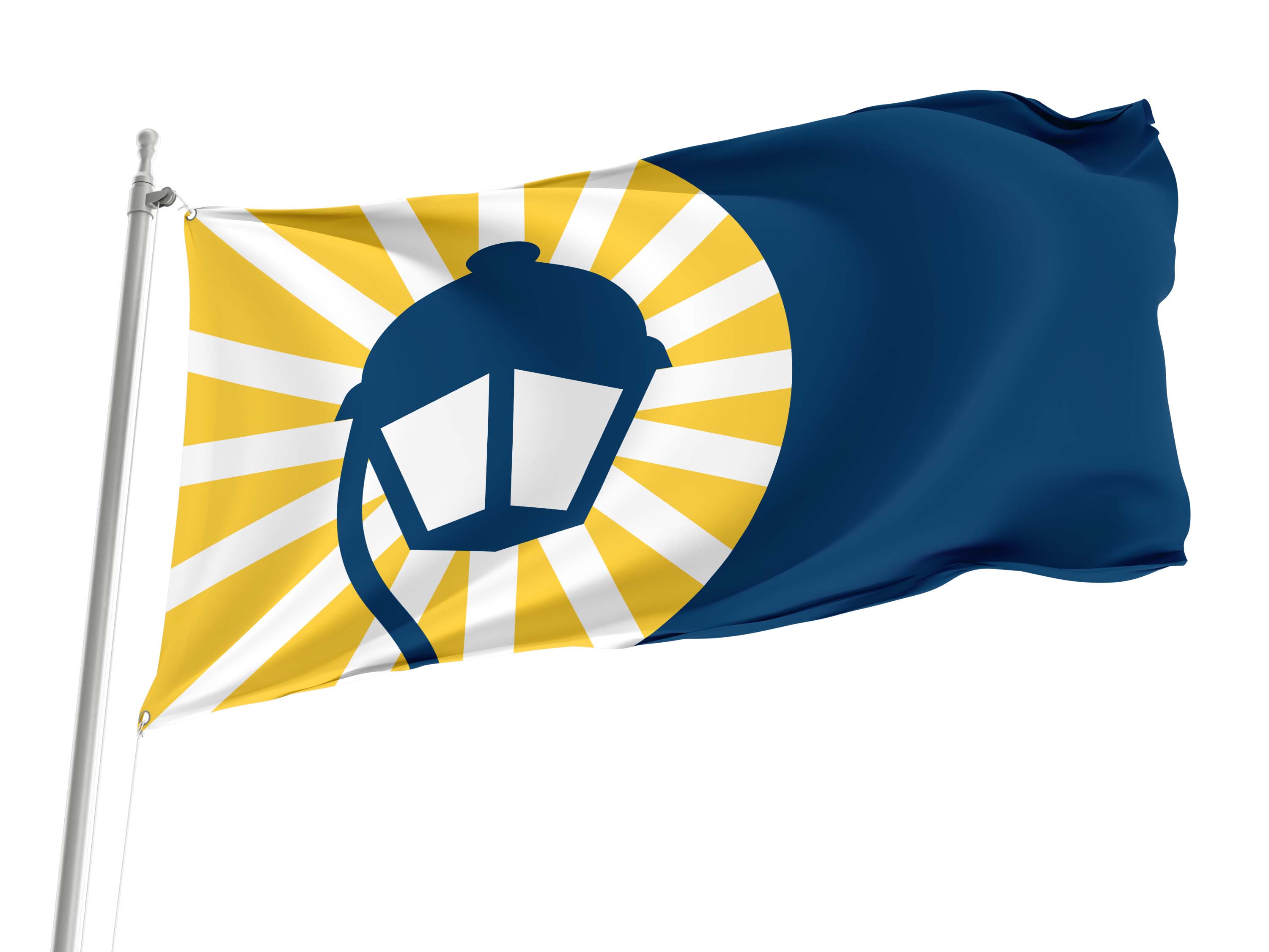 Montgomery, Ohio Flag for Indoor & Outdoor Use