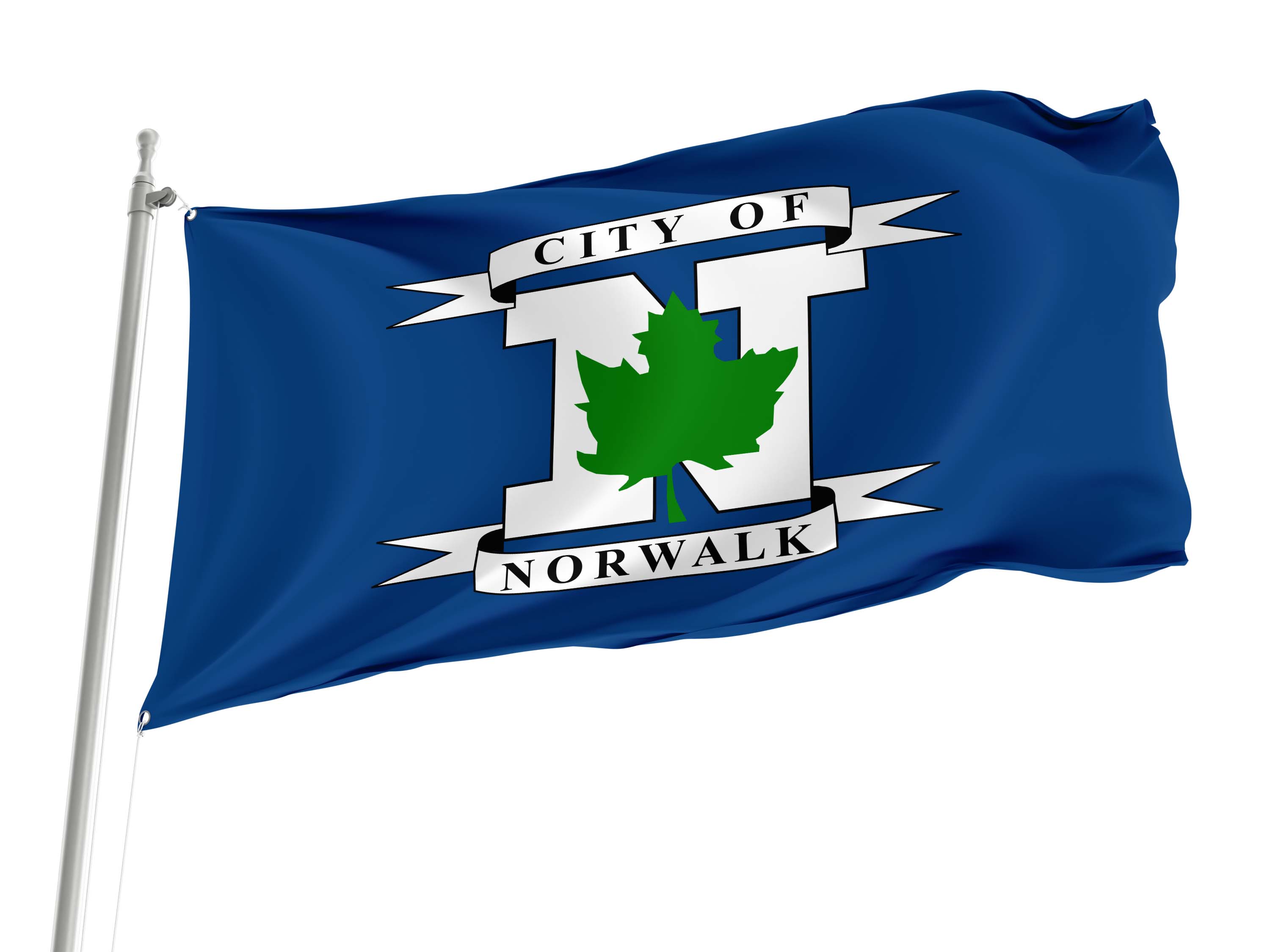 Norwalk City, Ohio Flag for Indoor & Outdoor Use