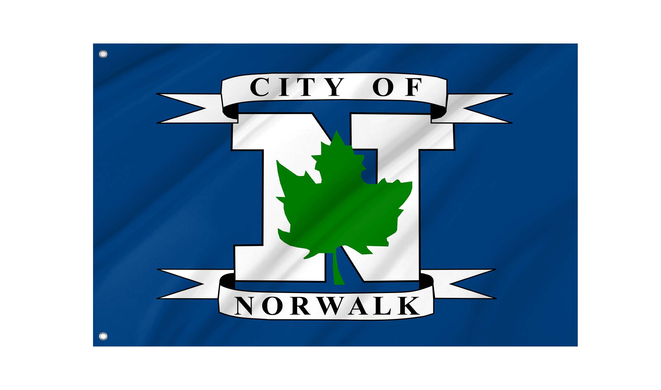 Norwalk City, Ohio Flag for Indoor & Outdoor Use