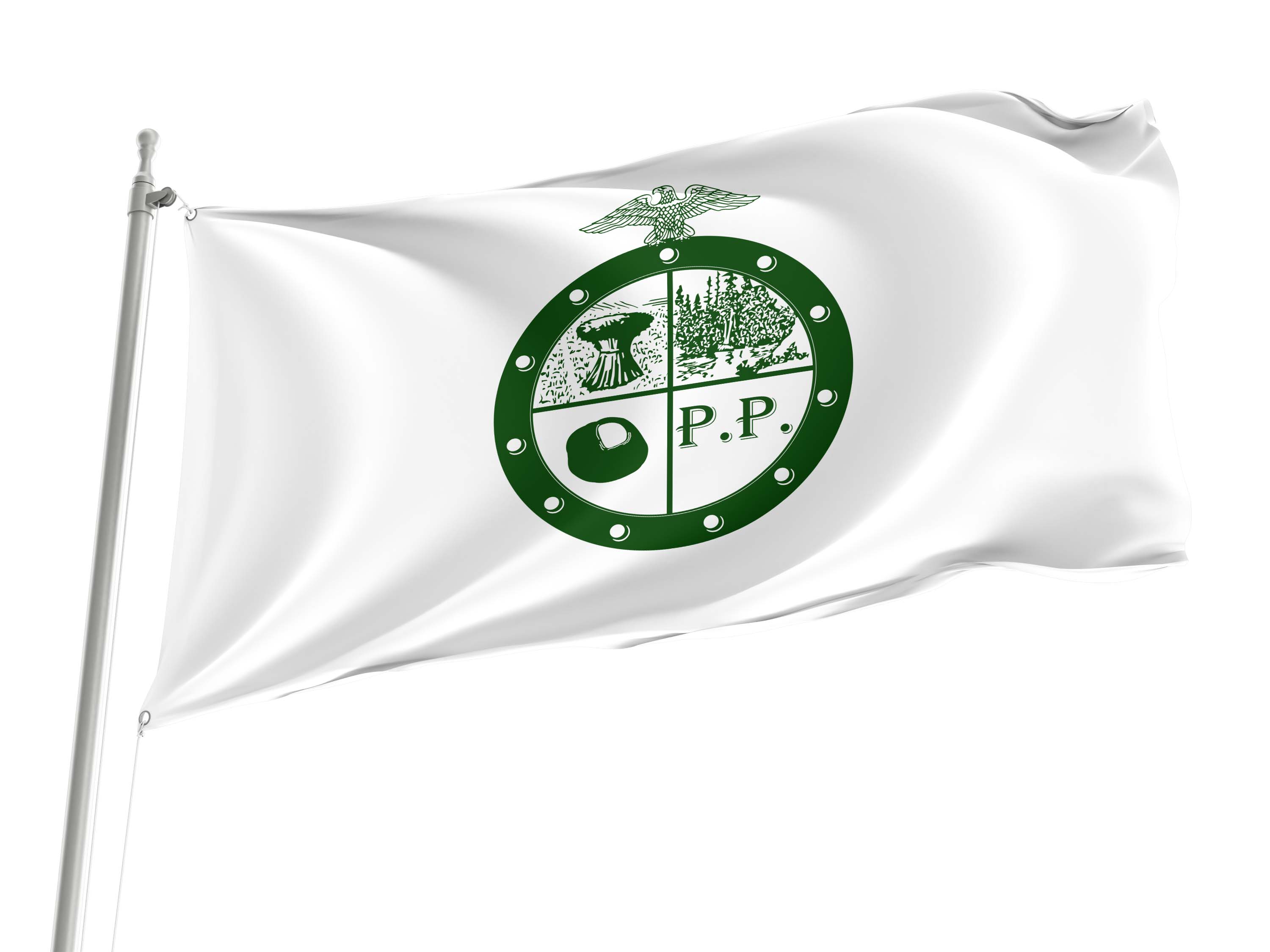 Pee Pee Township Flag for Indoor & Outdoor Use