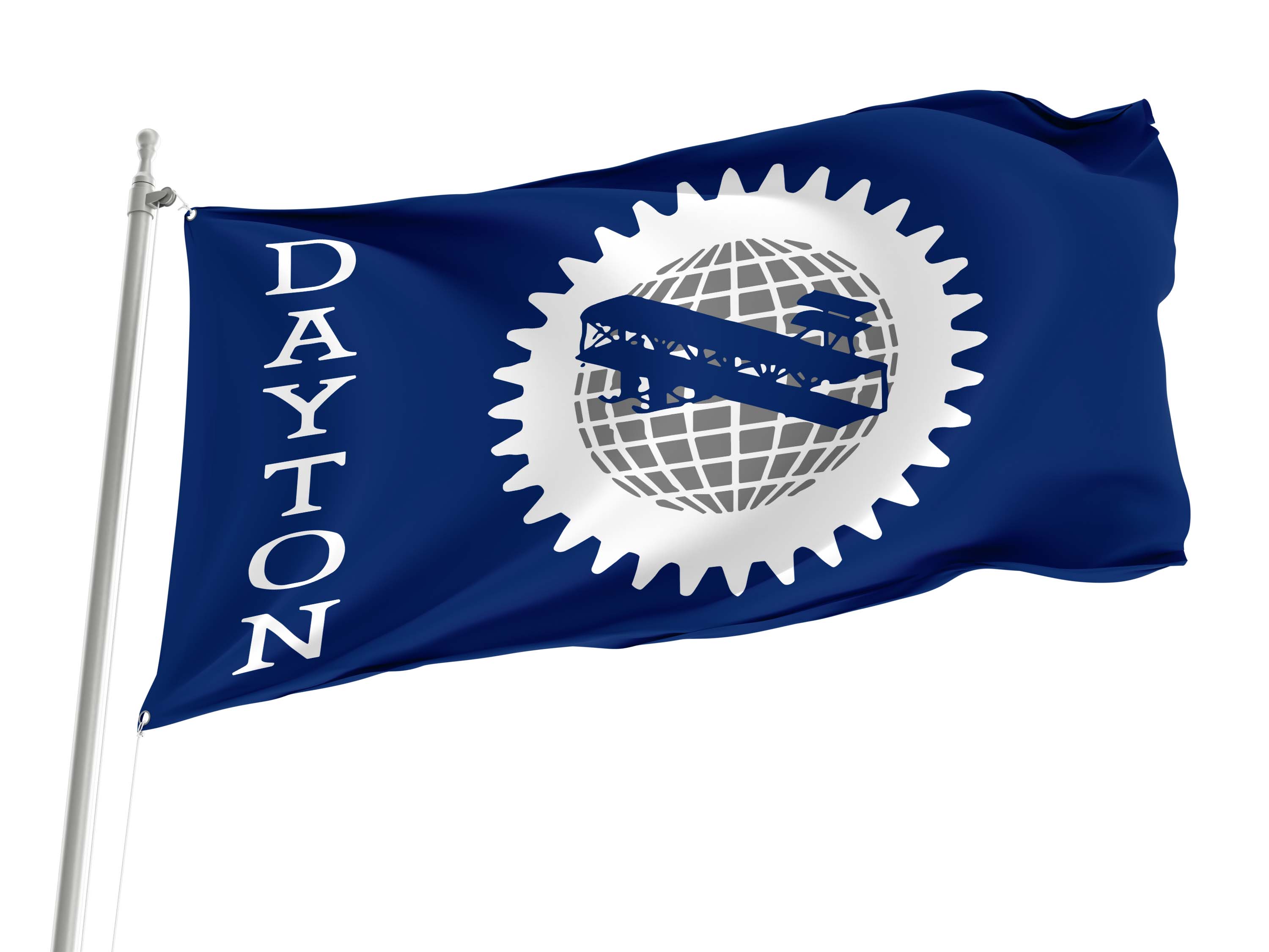 Dayton (1958-2021), Ohio Flag for Indoor & Outdoor Use