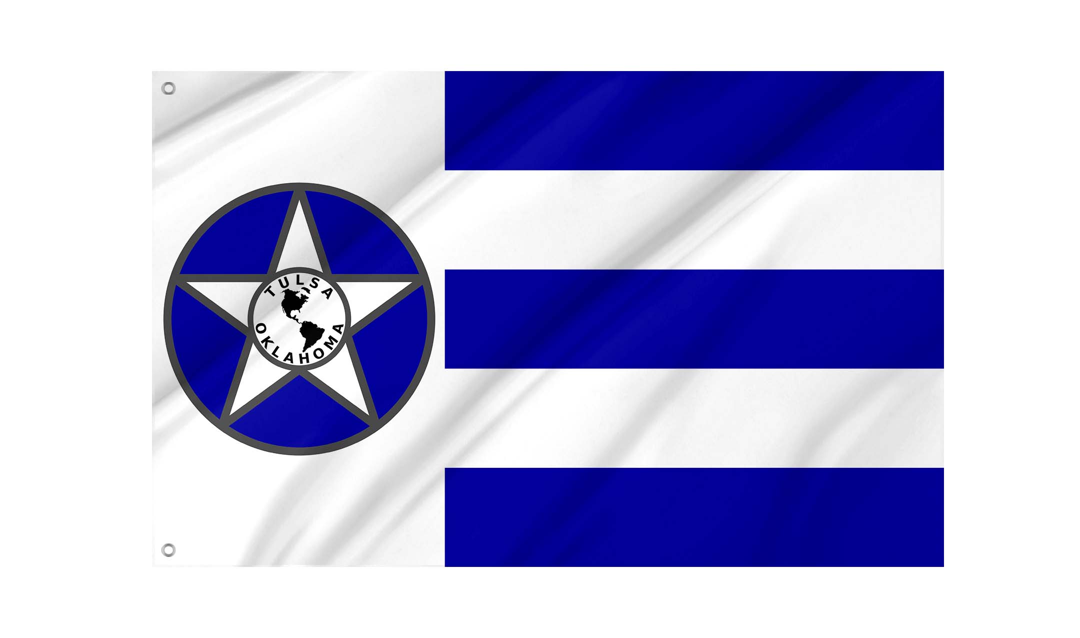 Tulsa (1941-1973), Oklahoma Flag for Indoor & Outdoor Use