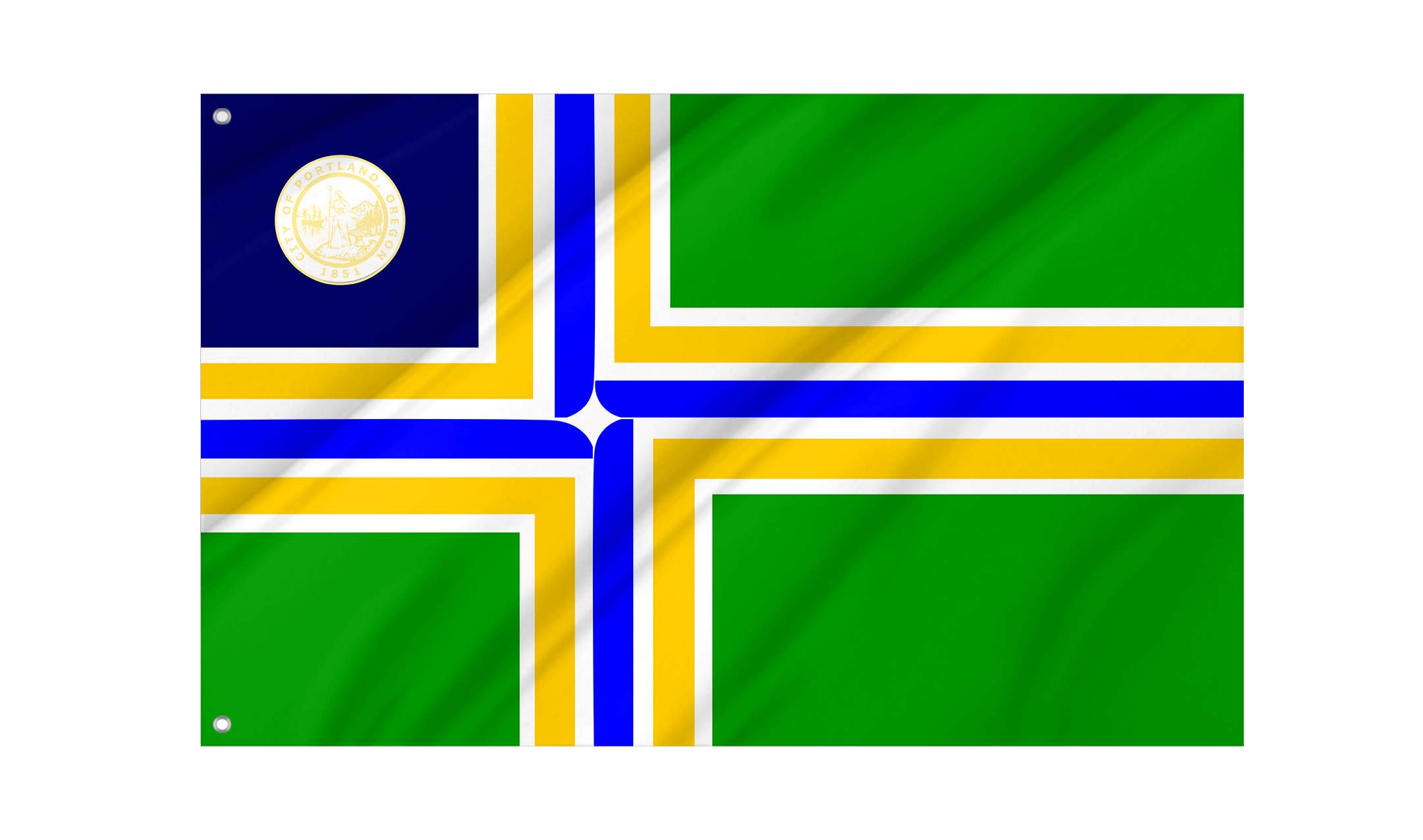 Portland (1970-2002), Oregon Flag for Indoor & Outdoor Use