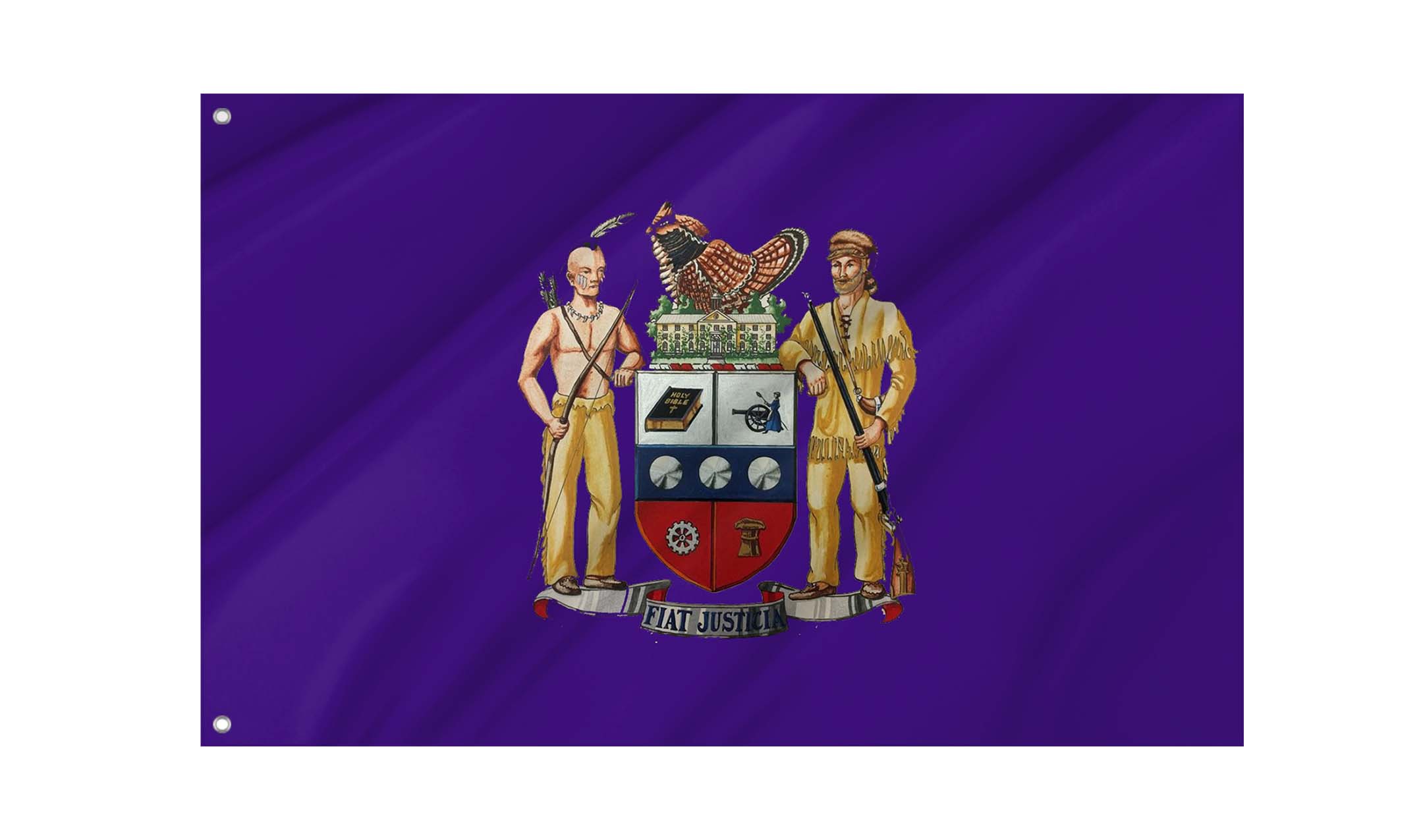 Carlisle, Pennsylvania Flag for Indoor & Outdoor Use