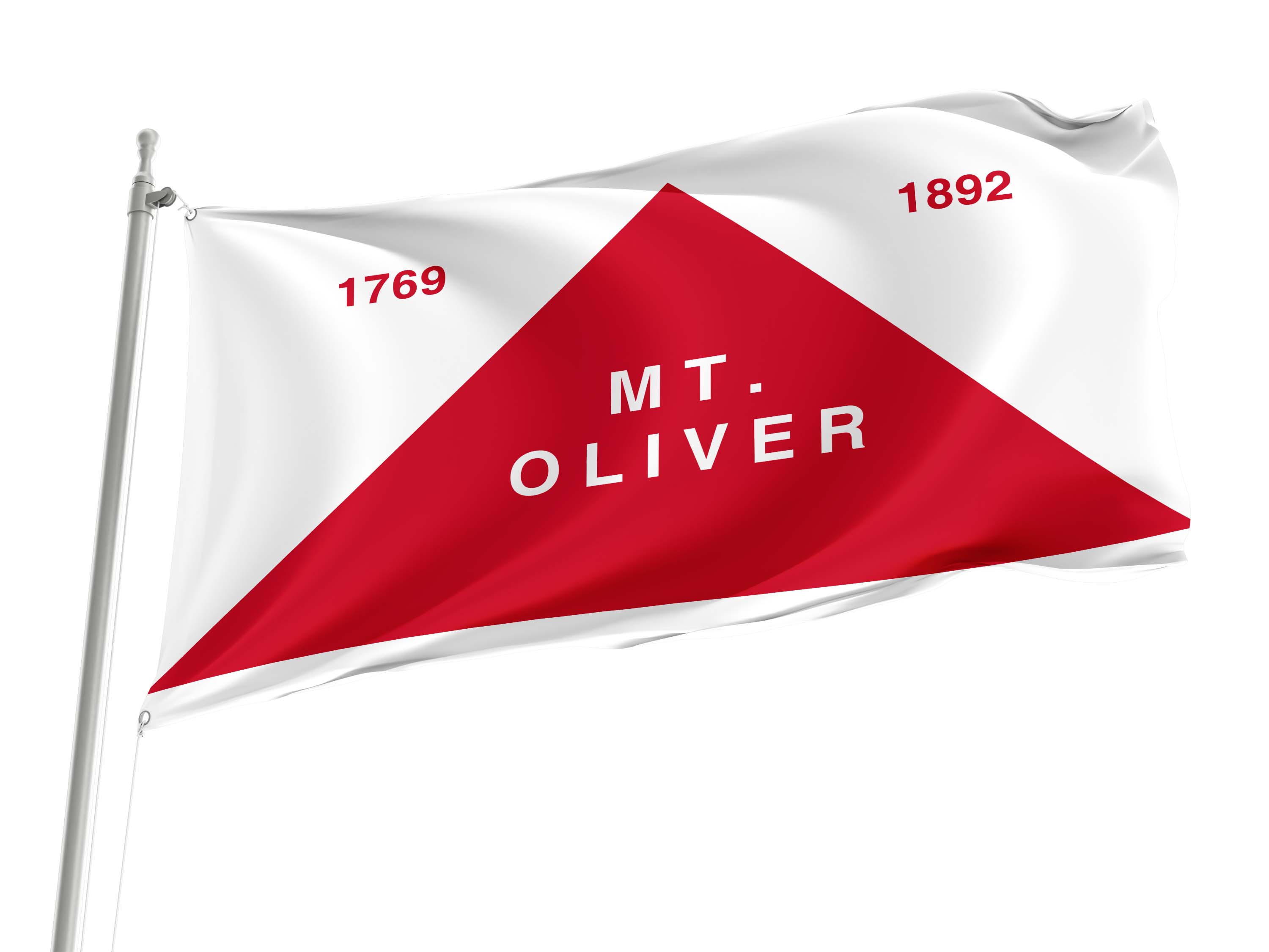 Mount Oliver, Pennsylvania Flag for Indoor & Outdoor Use