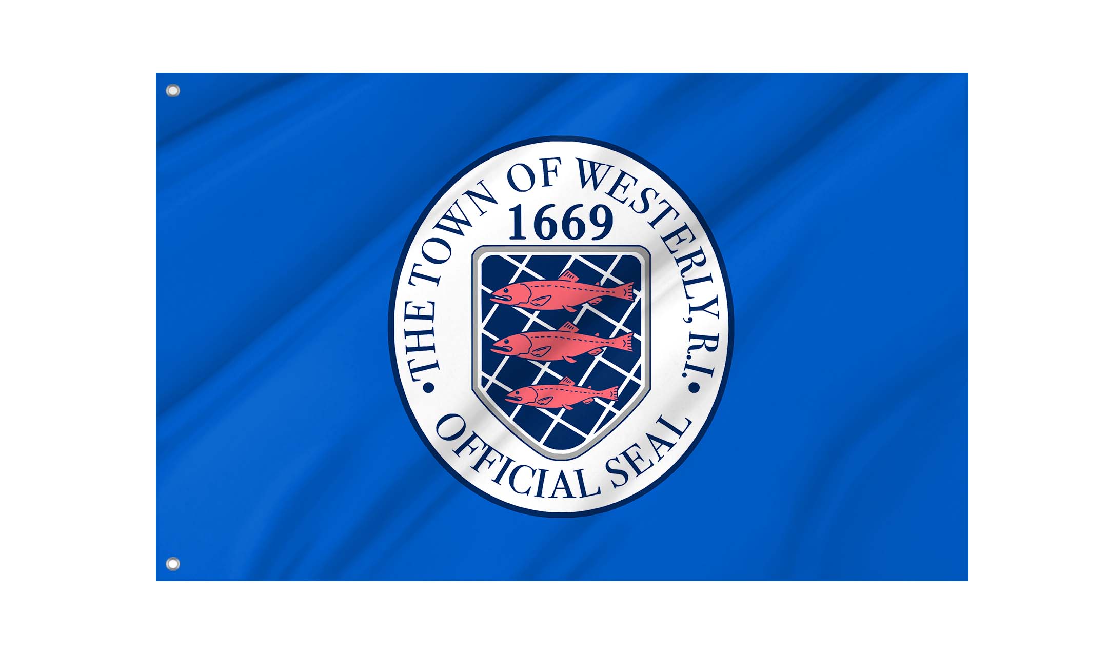 Westerly, Rhode Island Flag for Indoor & Outdoor Use