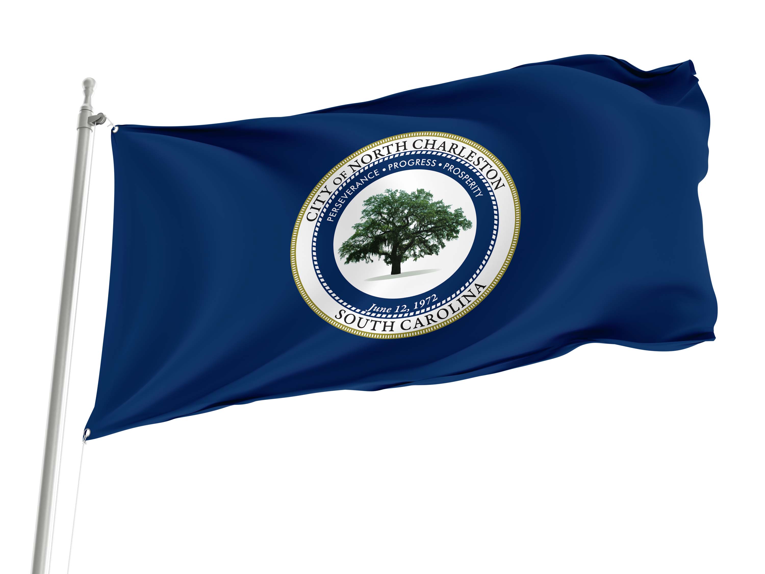 North Charleston, South Carolina Flag for Indoor & Outdoor Use