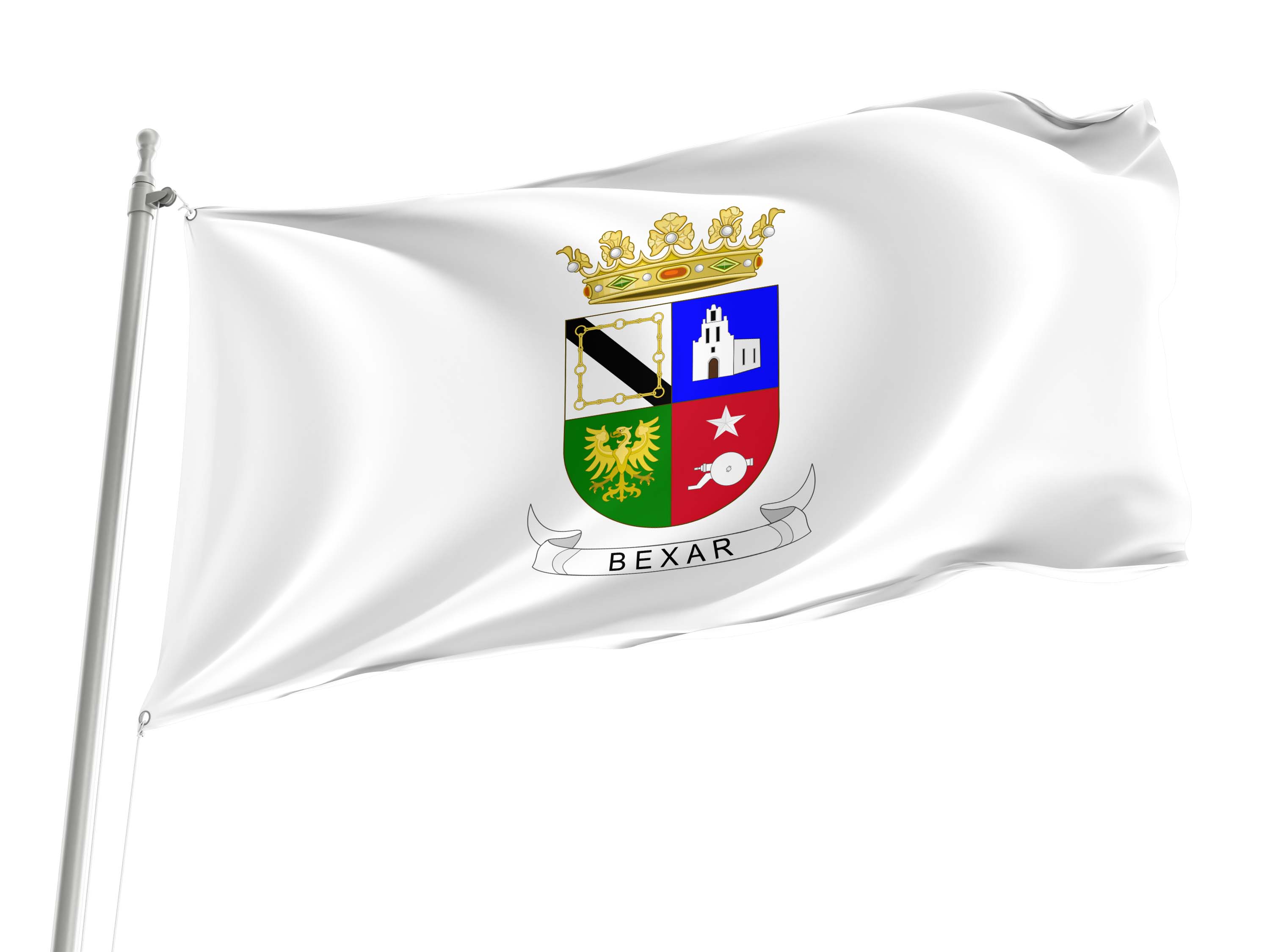 Bexar County, Texas Flag for Indoor & Outdoor Use