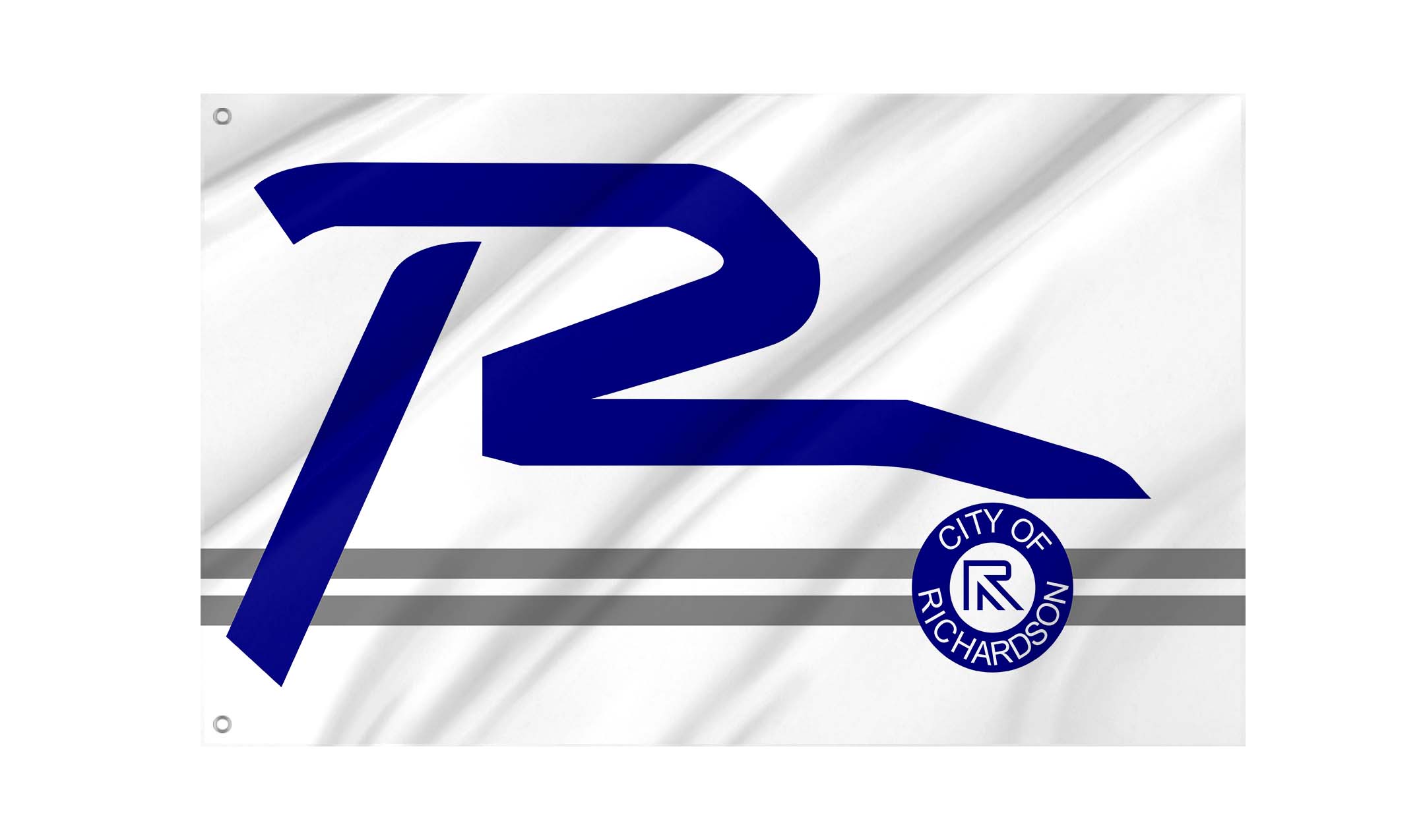 Richardson 2001-2018, Texas Flag for Indoor & Outdoor Use