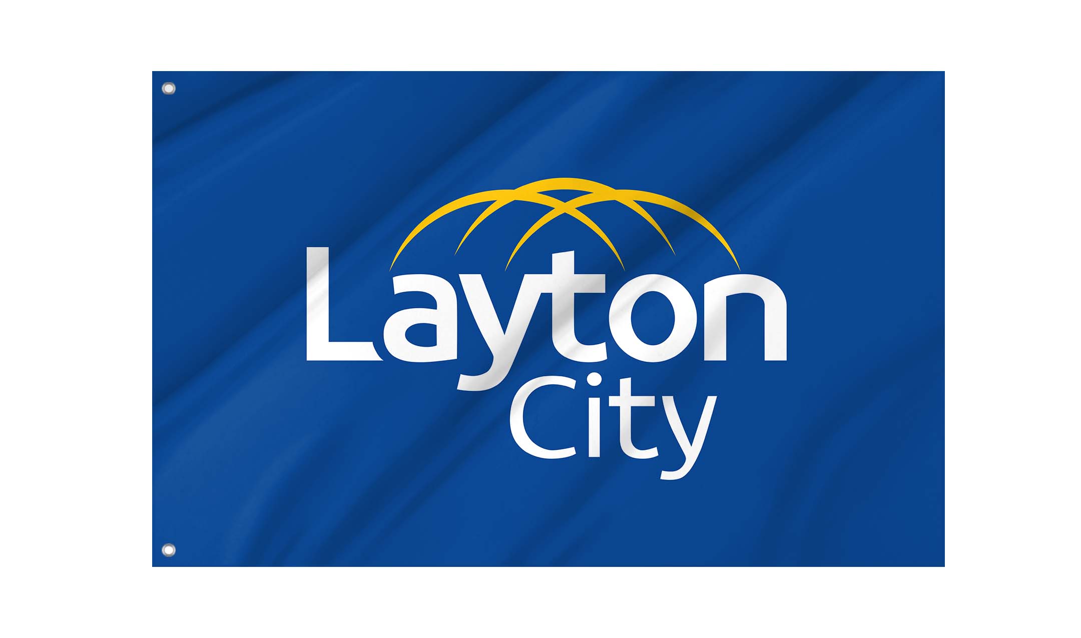 Layton City, Utah Flag for Indoor & Outdoor Use