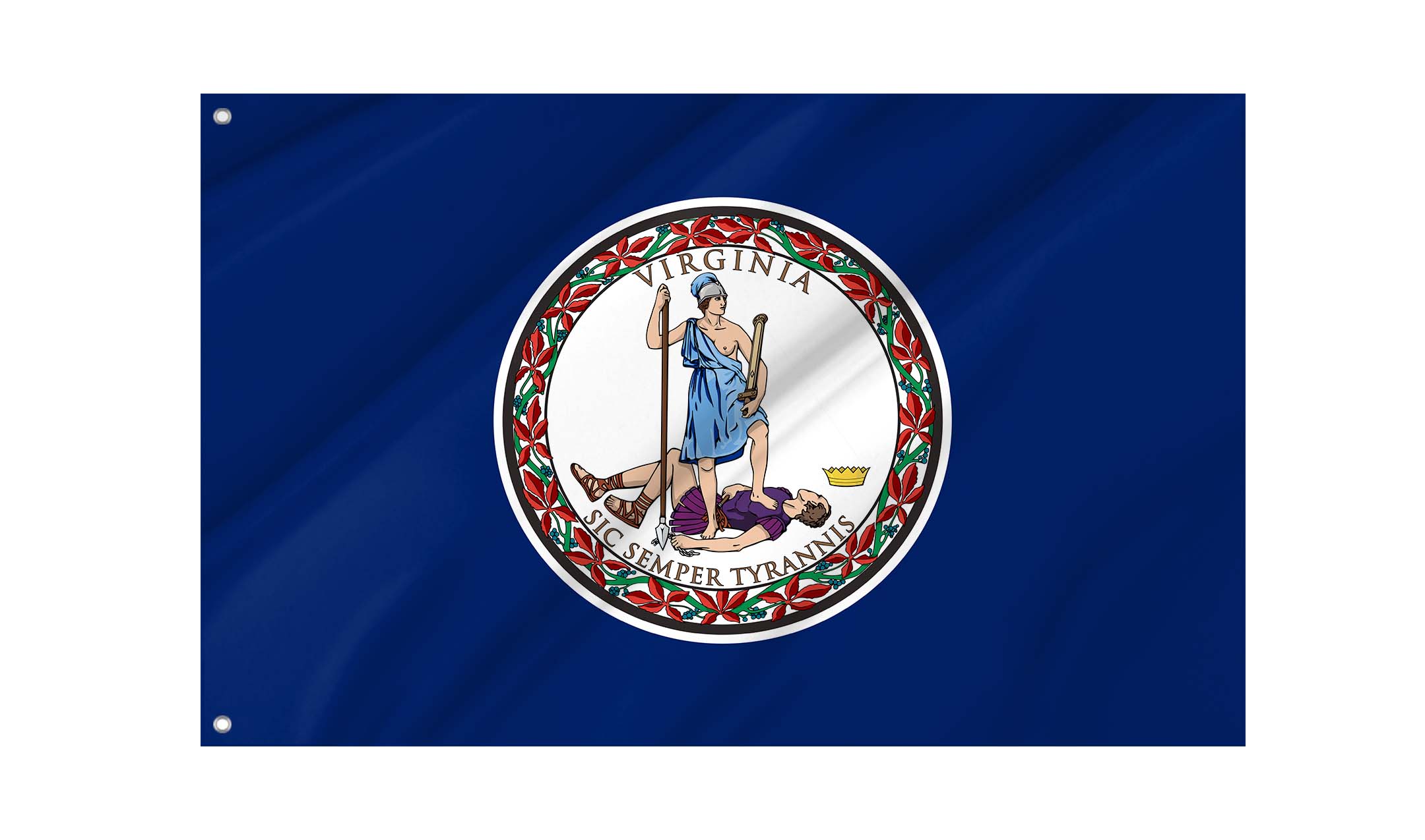 Virginia State Flag for Indoor & Outdoor Use