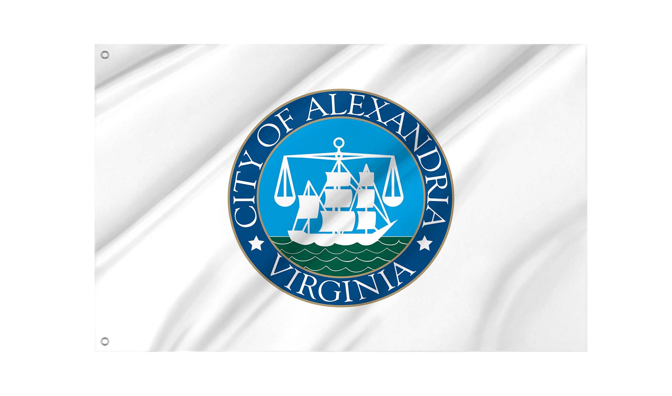 Alexandria, Virginia Flag for Indoor & Outdoor Use