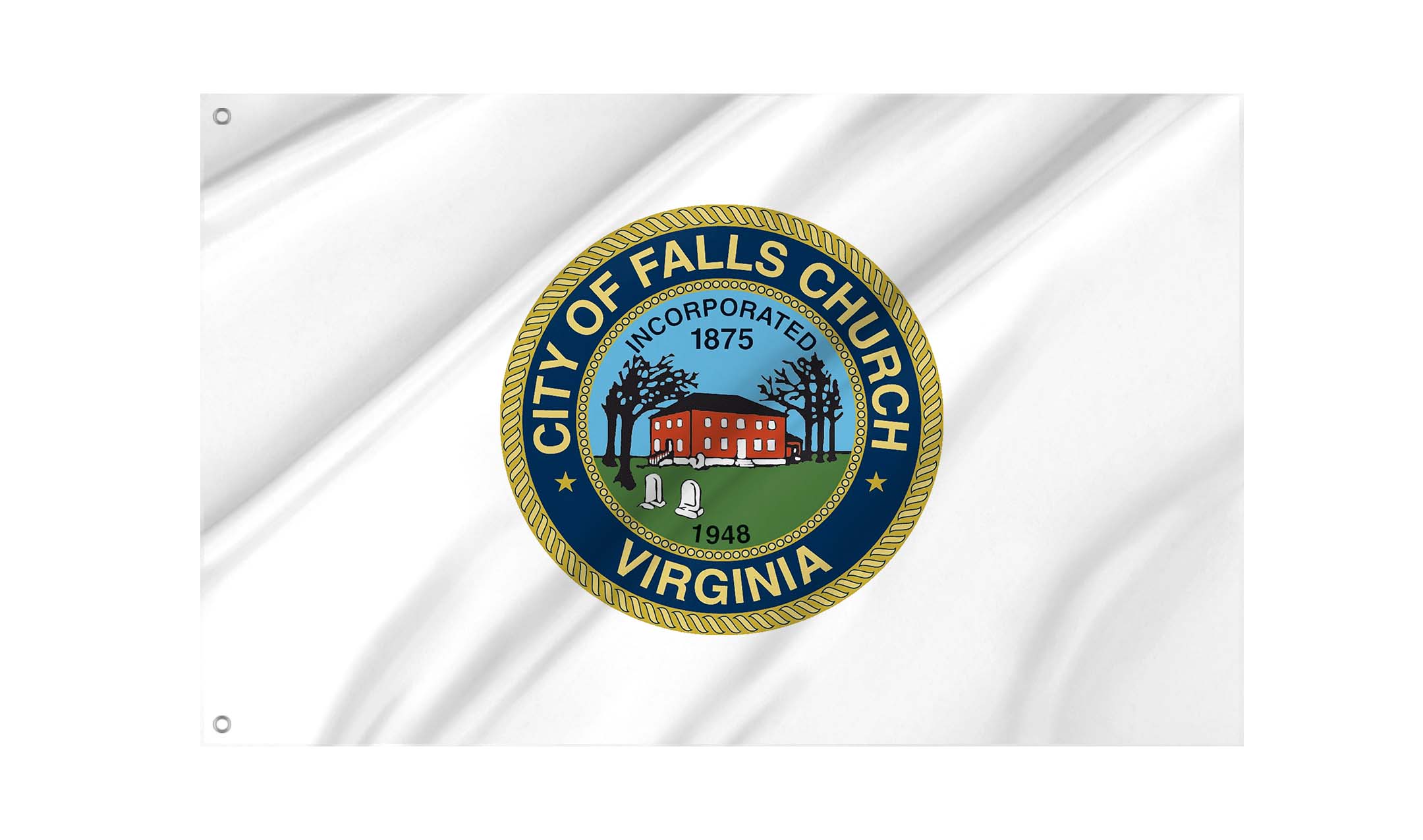 Falls Church Flag for Indoor & Outdoor Use