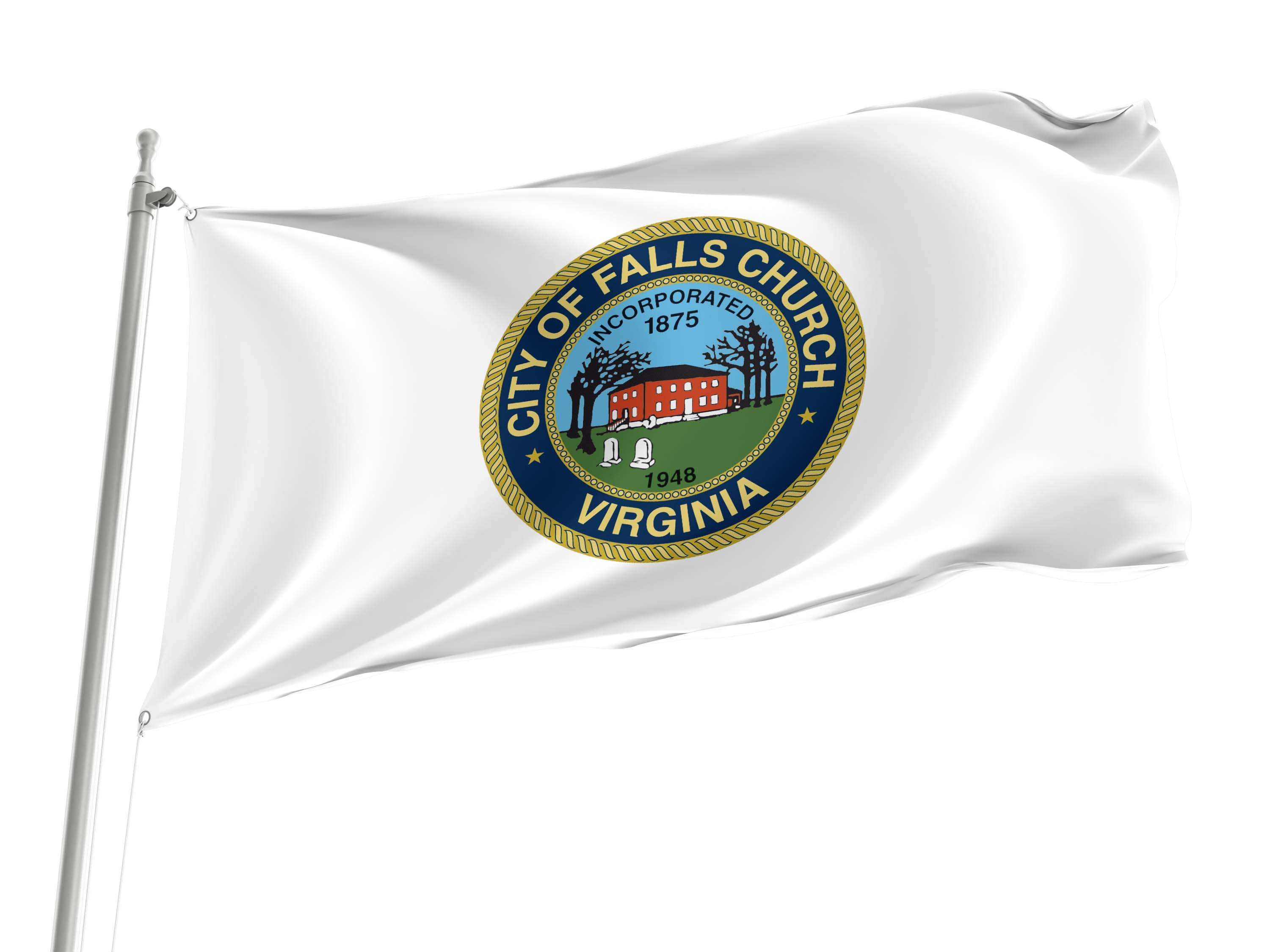Falls Church Flag for Indoor & Outdoor Use