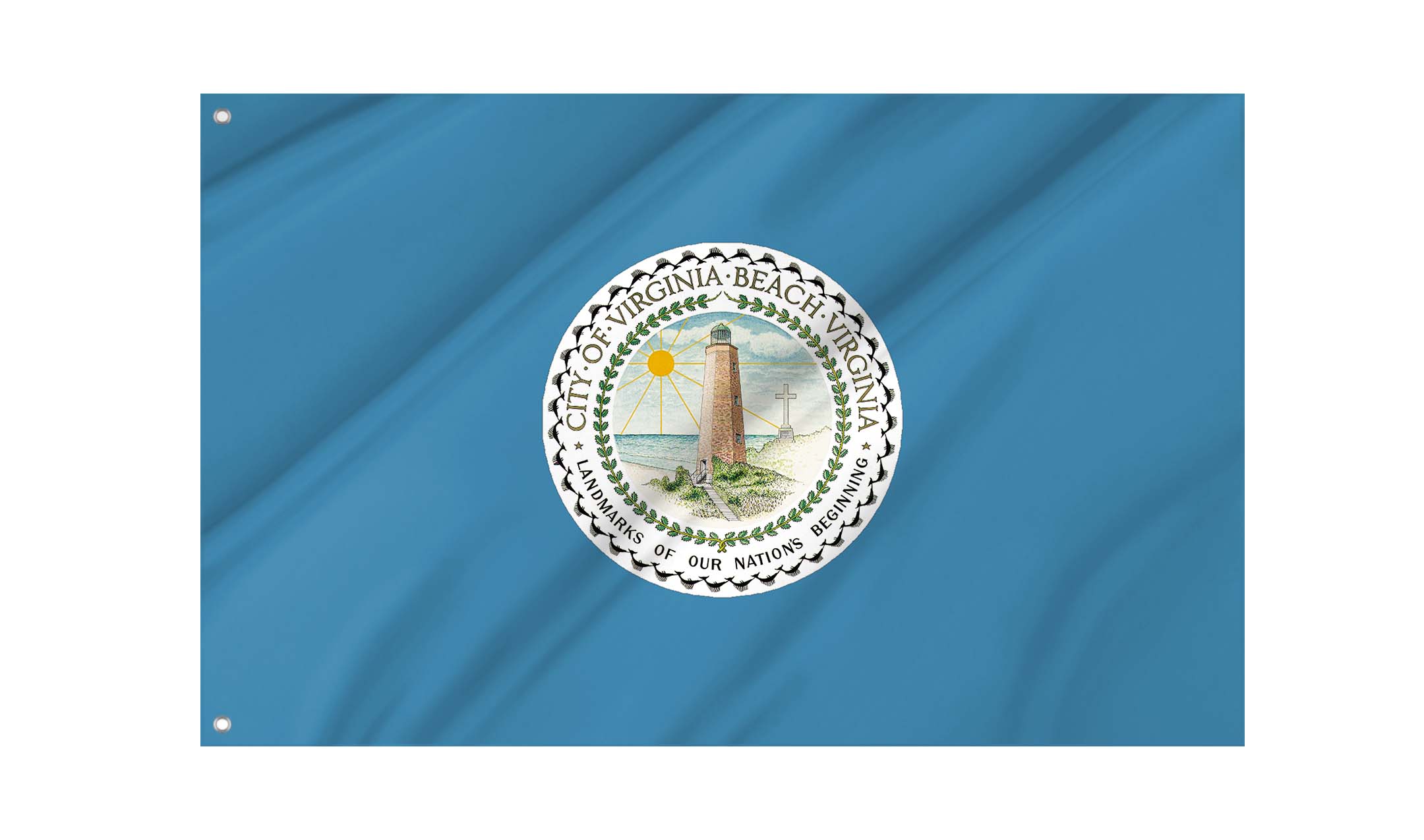 Virginia Beach Flag for Indoor & Outdoor Use