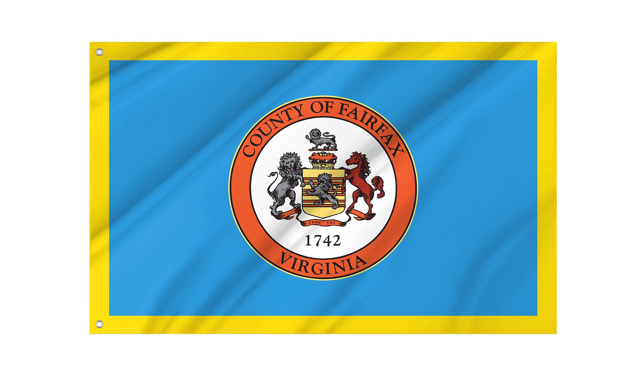 Fairfax County, Virginia Flag for Indoor & Outdoor Use