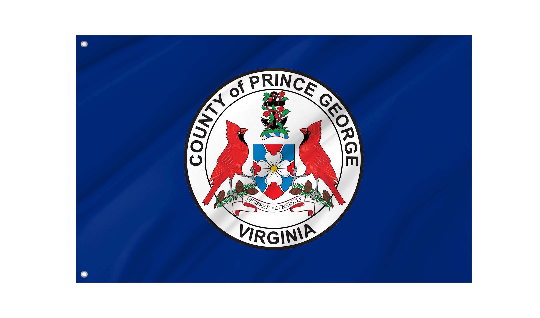 Prince George County, Virginia Flag for Indoor & Outdoor Use
