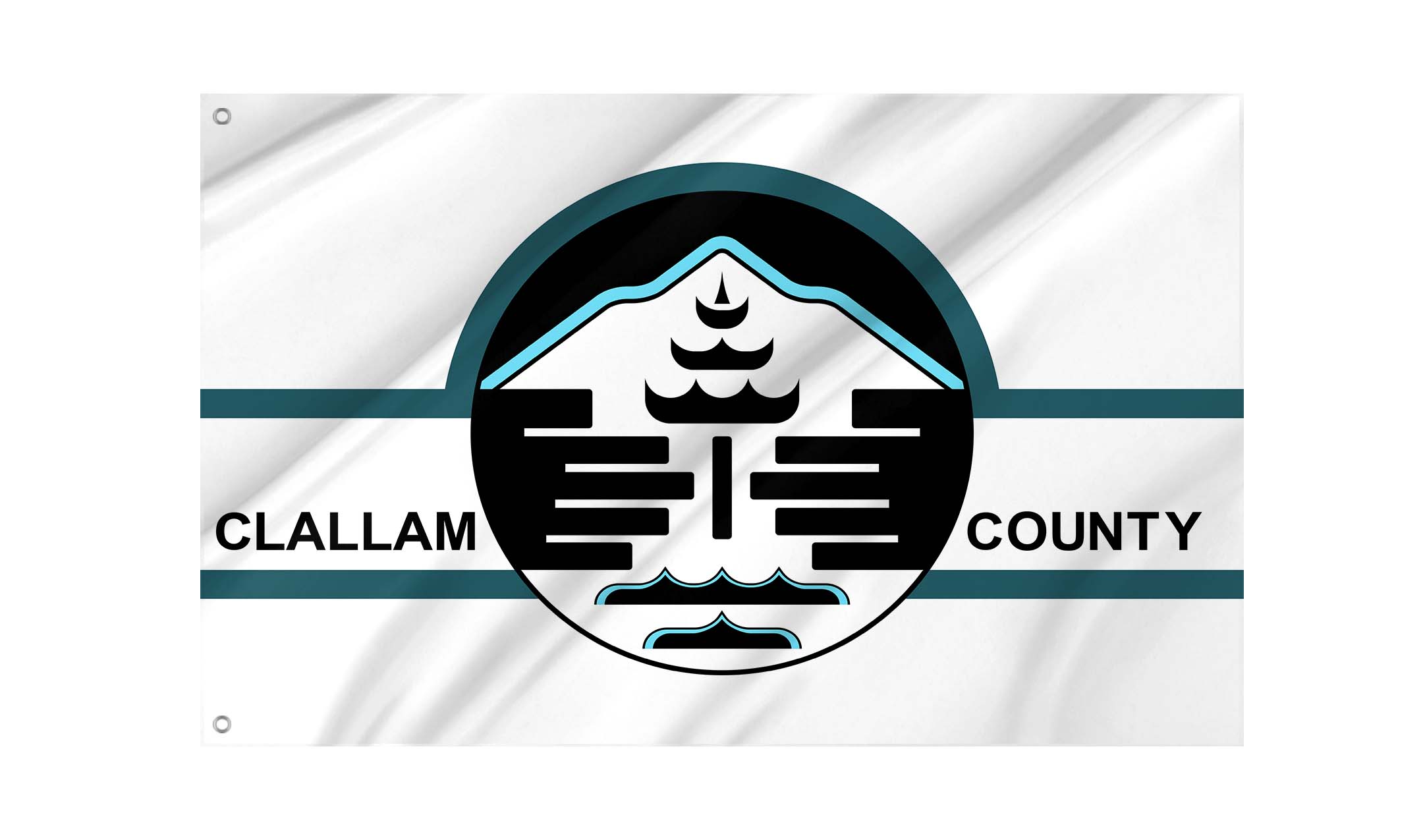 Clallam County, Washington Flag for Indoor & Outdoor Use