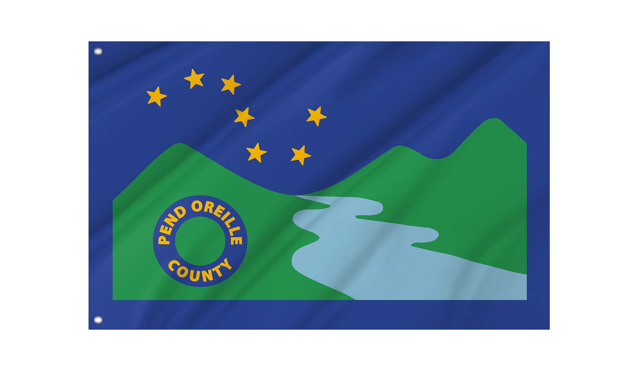 Pend Oreille County, Washington Flag for Indoor & Outdoor Use