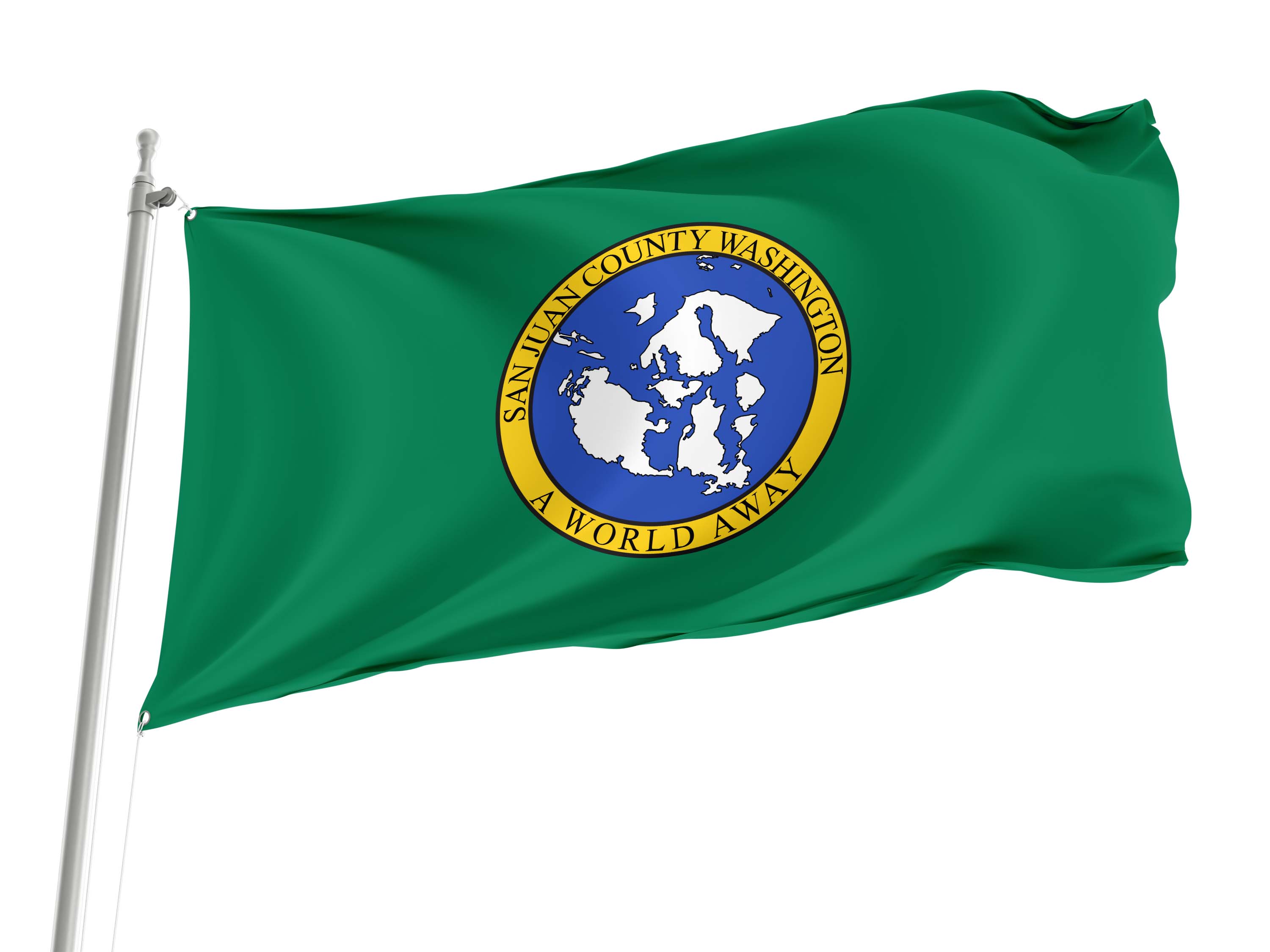 San Juan County, Washington Flag for Indoor & Outdoor Use