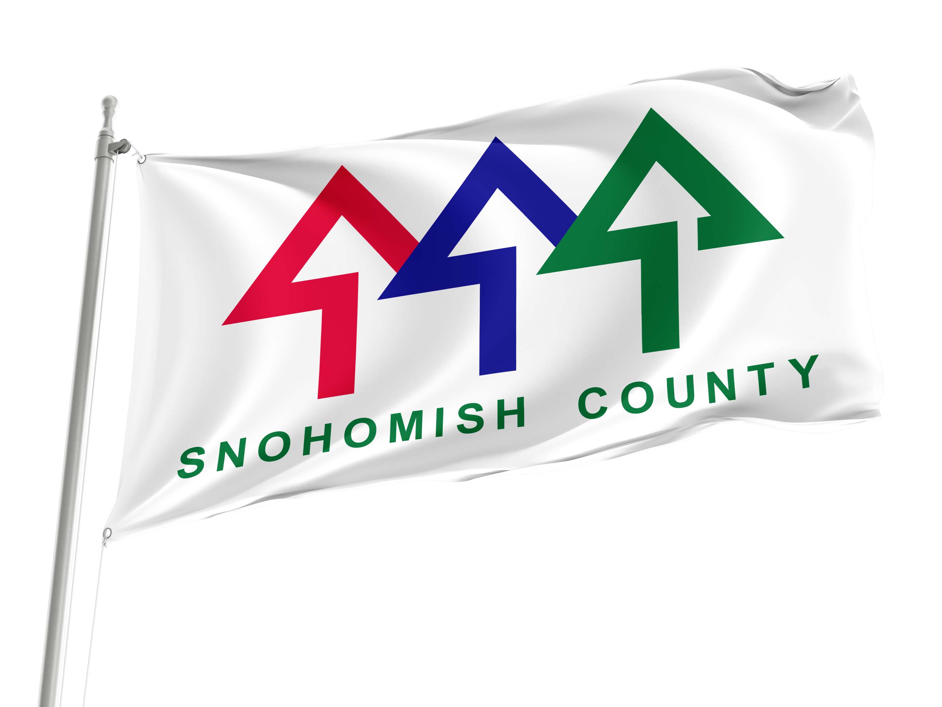 Snohomish County, Washington Flag for Indoor & Outdoor Use