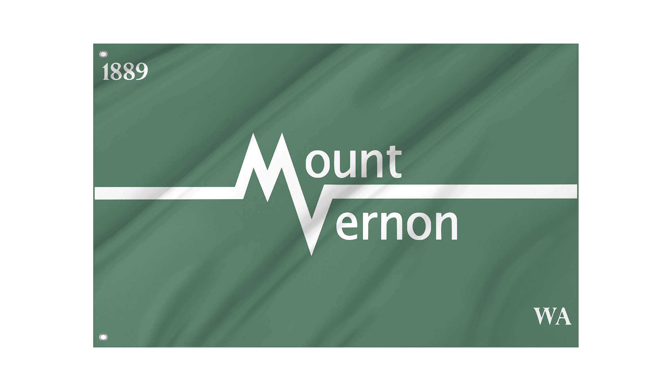 Mount Vernon, Washington Flag for Indoor & Outdoor Use