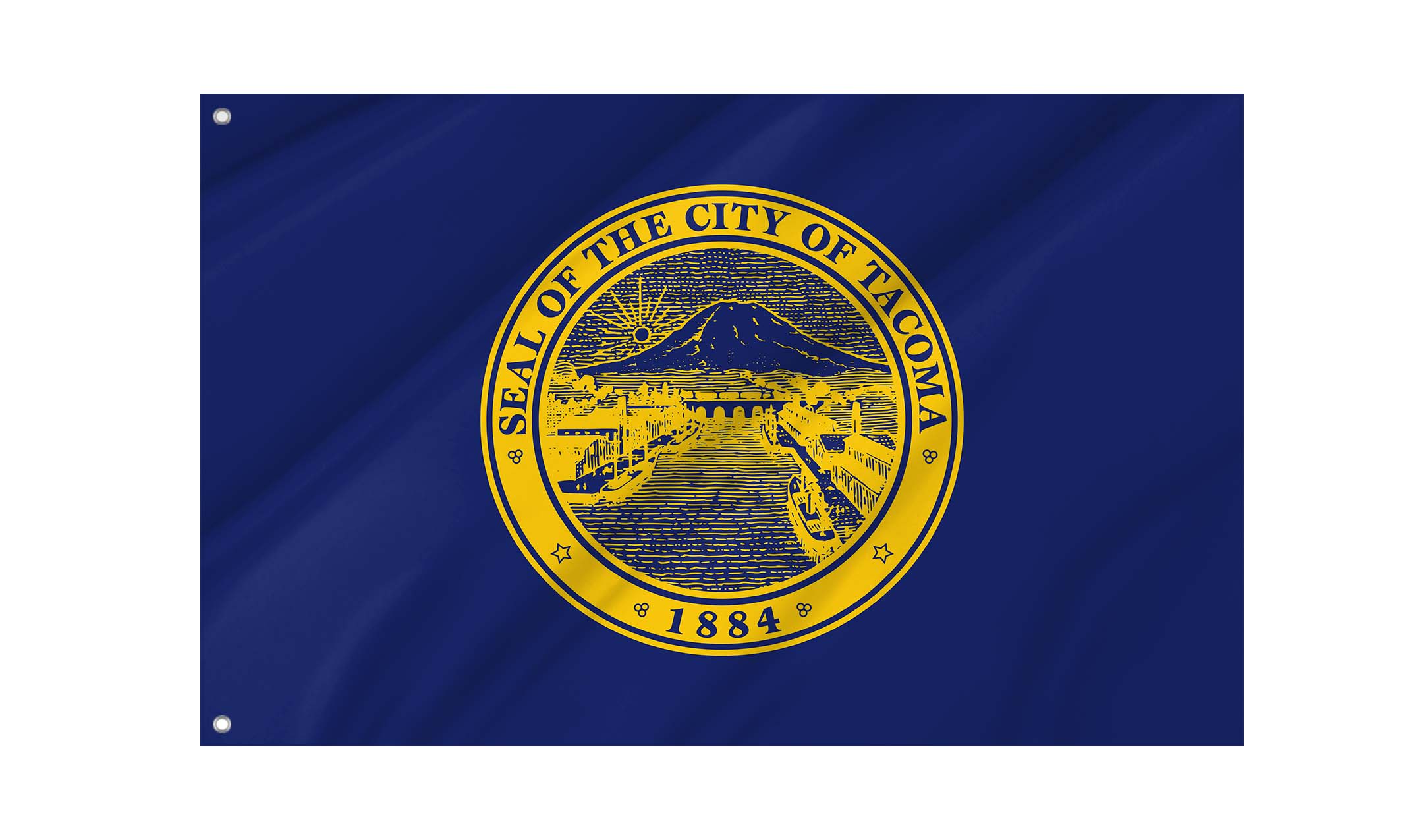 Tacoma, Washington Flag for Indoor & Outdoor Use