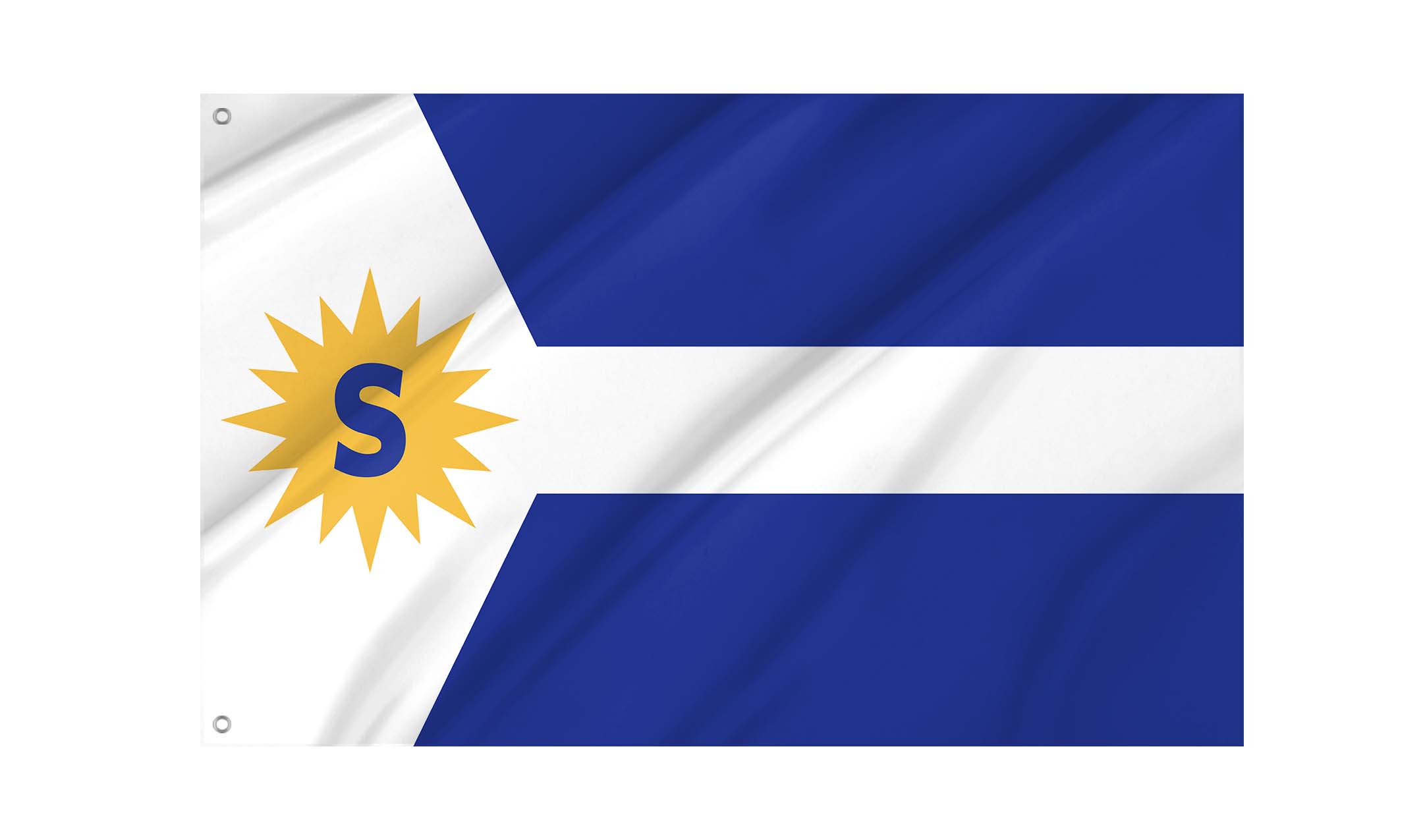 Spokane 1912-1958, Washington Flag for Indoor & Outdoor Use