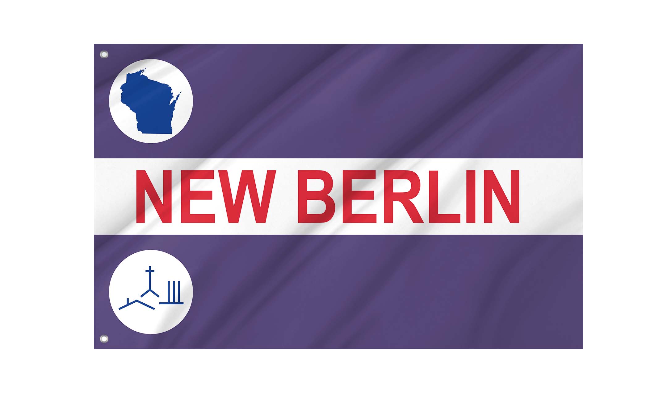 New Berlin, Wisconsin Flag for Indoor & Outdoor Use