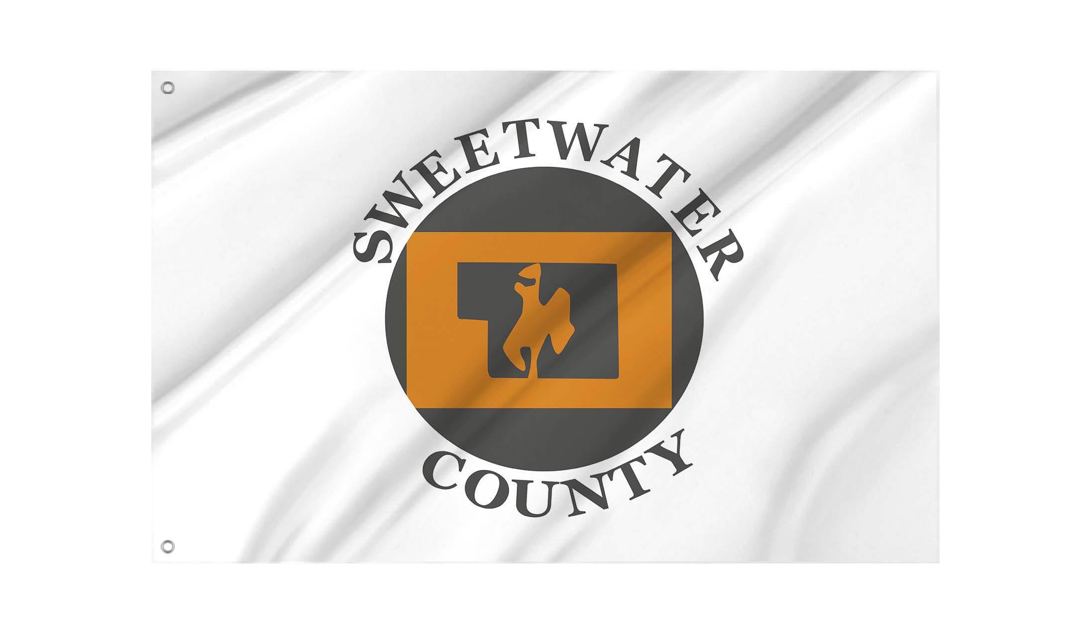 Sweetwater County, Wyoming Flag for Indoor & Outdoor Use