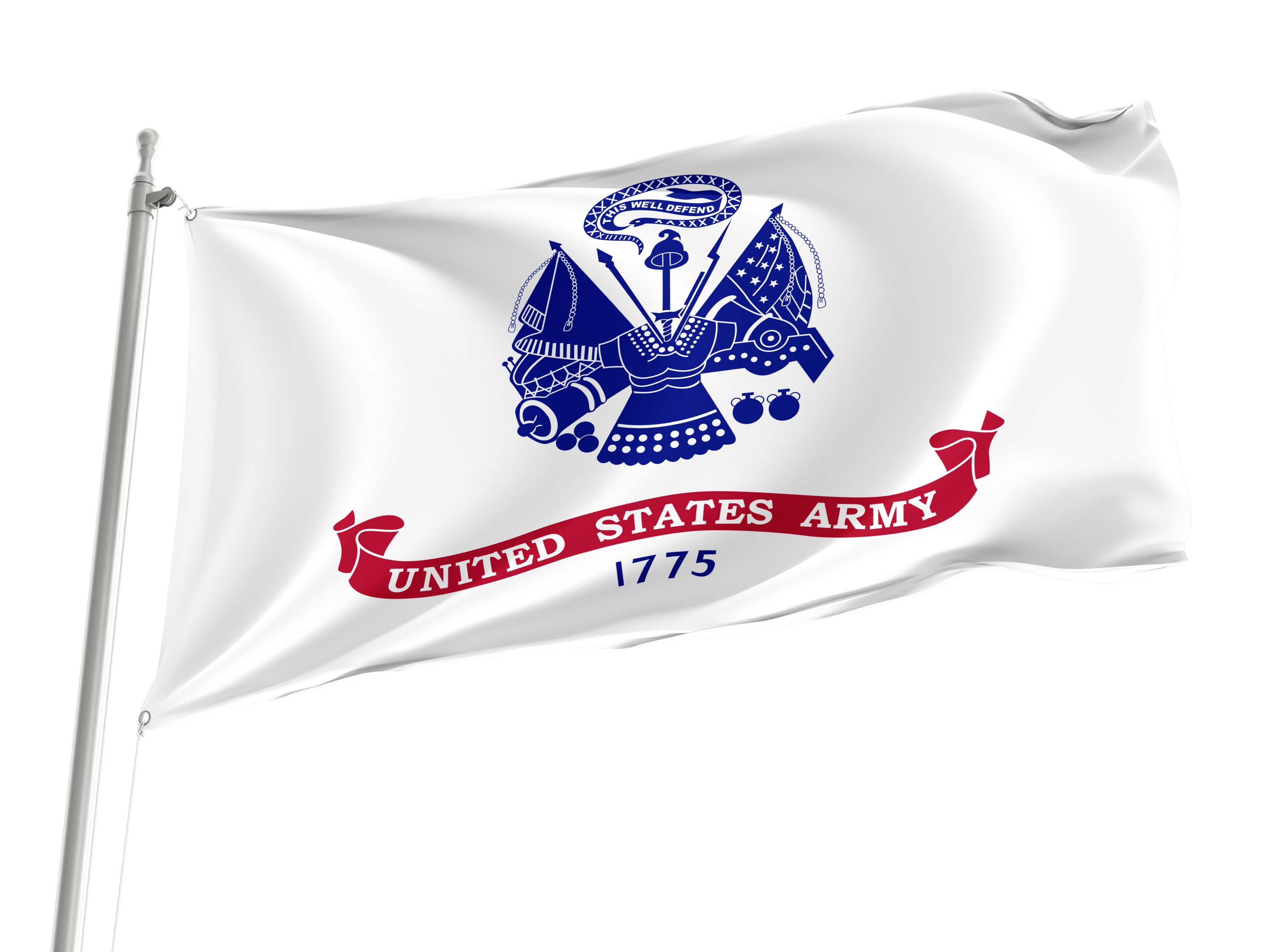 United States Army Flag for Indoor & Outdoor Use