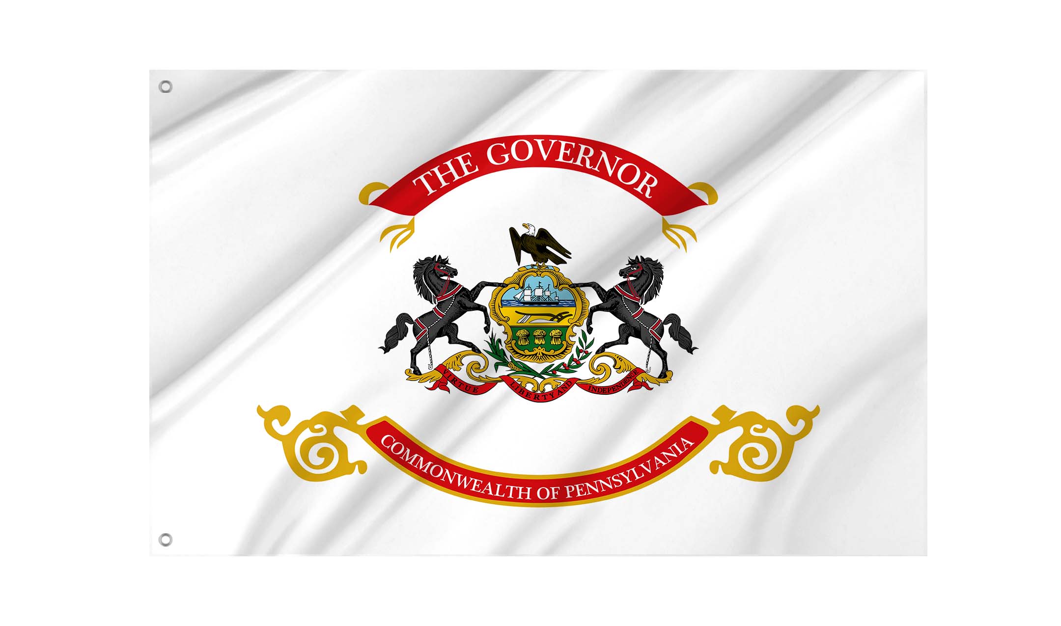 Governor of Pennsylvania Flag for Indoor & Outdoor Use