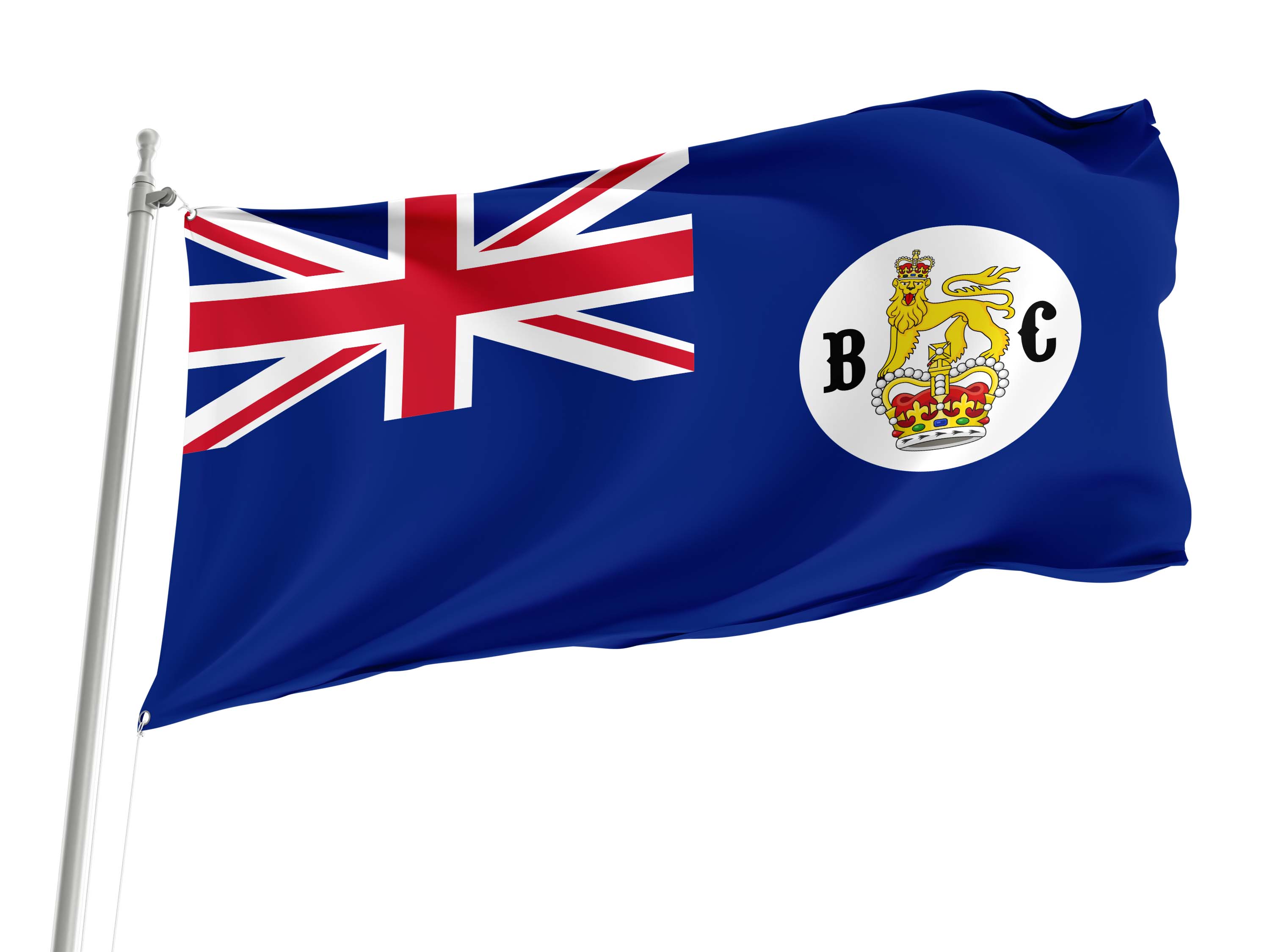 British Columbia Colony 1870-1896 Flag for Indoor & Outdoor Use