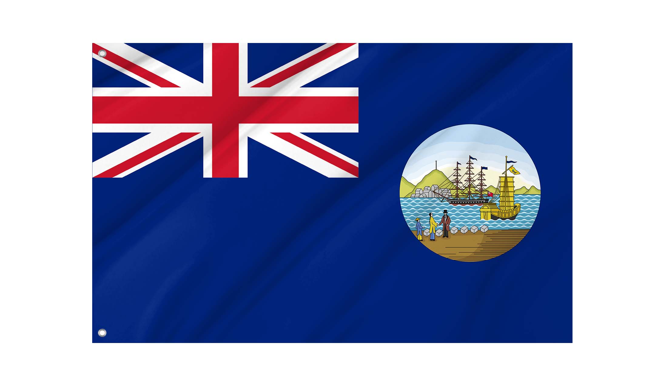 Hong Kong 1876-1955 Flag for Indoor & Outdoor Use