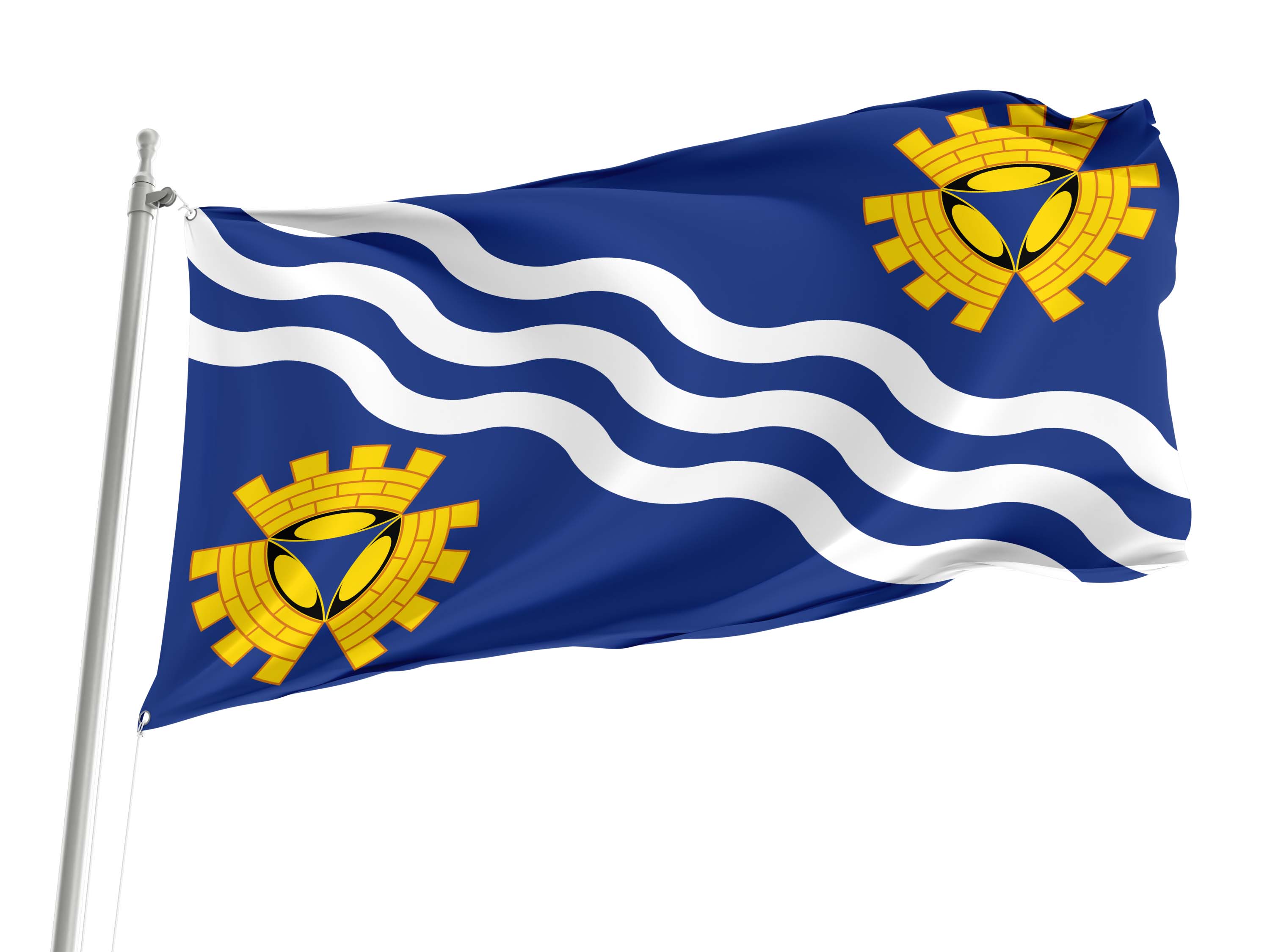 Merseyside County Council (1974-1986) Flag for Indoor & Outdoor Use