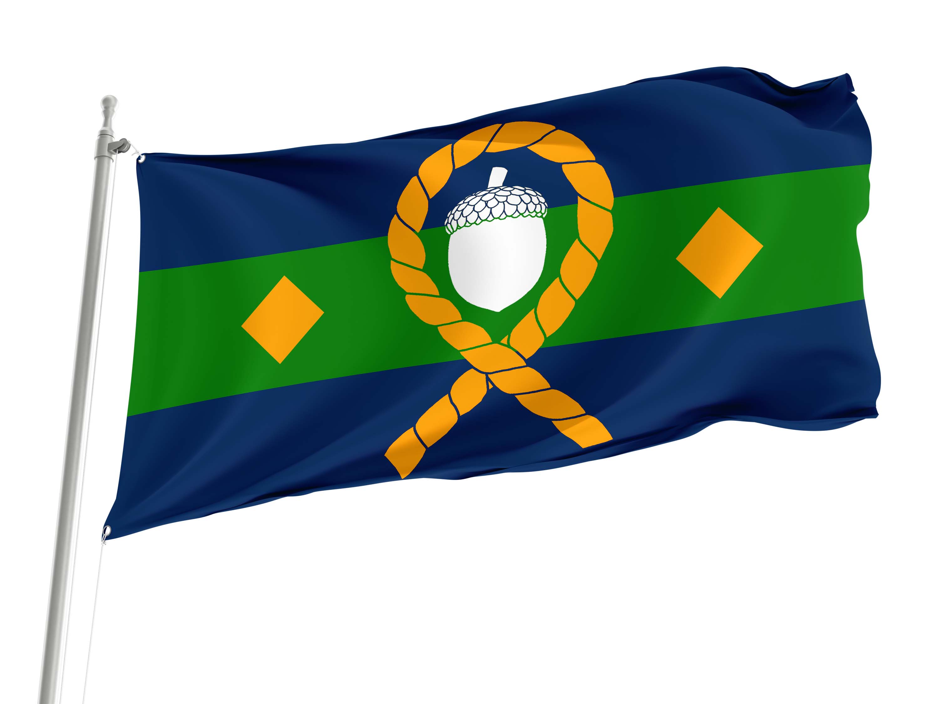 Bradley Flag for Indoor & Outdoor Use
