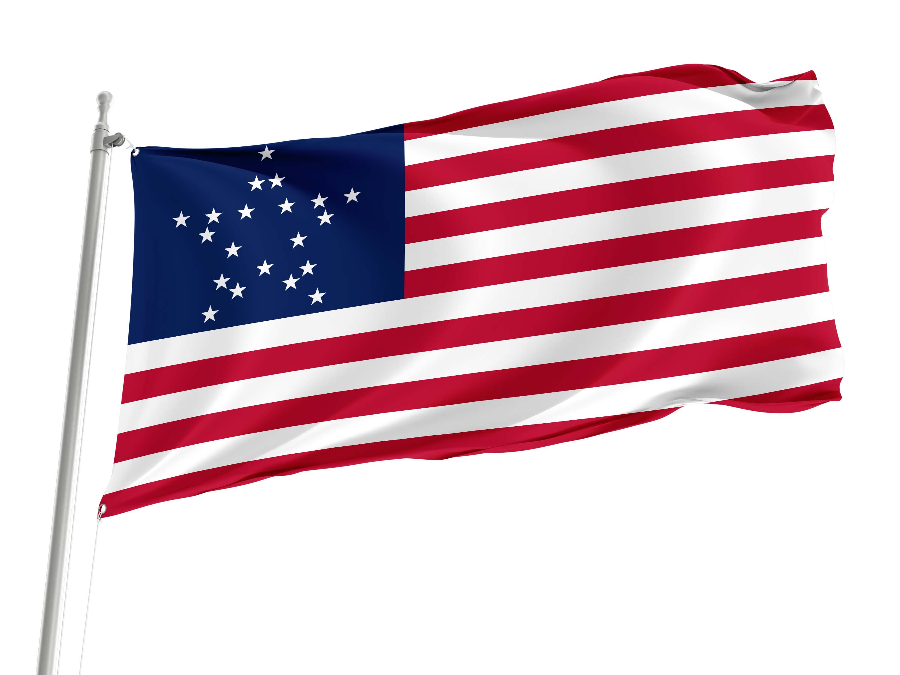 Great Star (1818-1819) Flag for Indoor & Outdoor Use