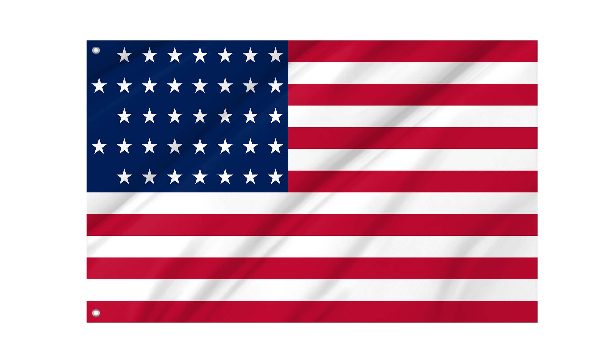 United States of America (1867-1877) Flag for Indoor & Outdoor Use